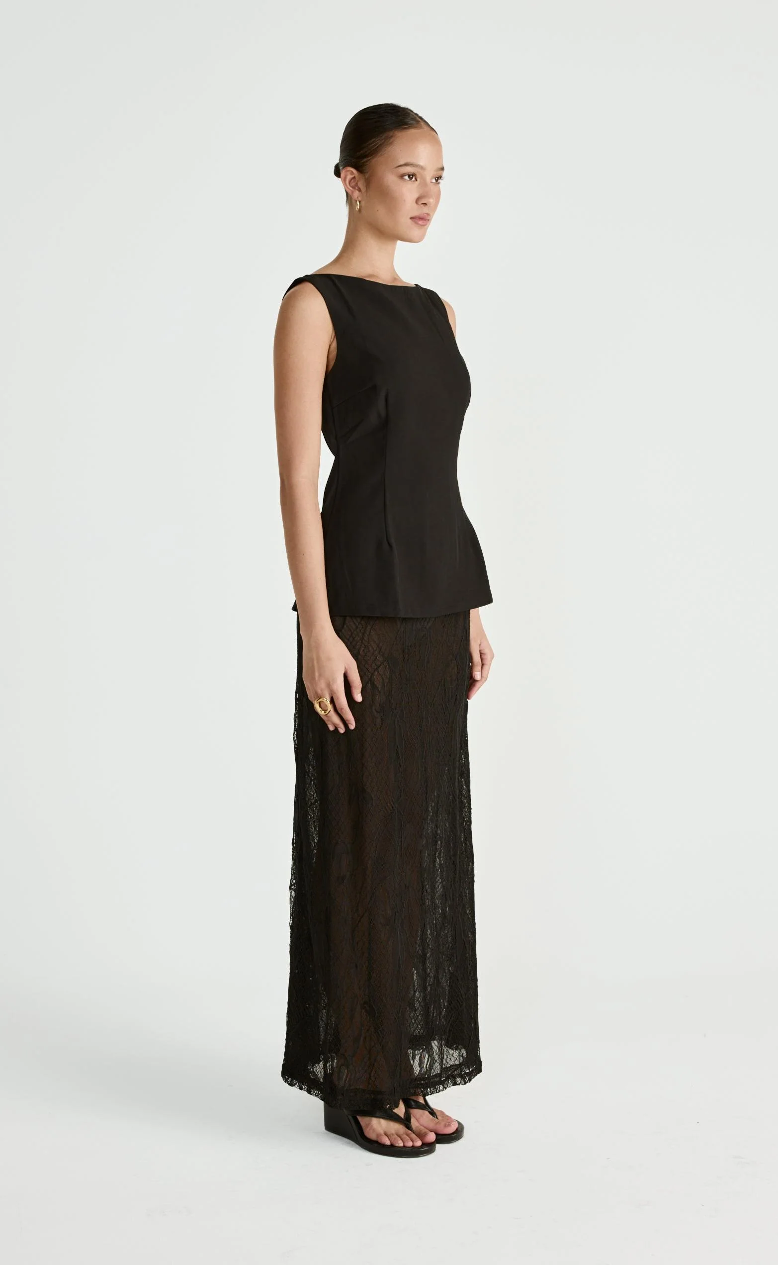 Sita Maxi Skirt (Black) - Image 5