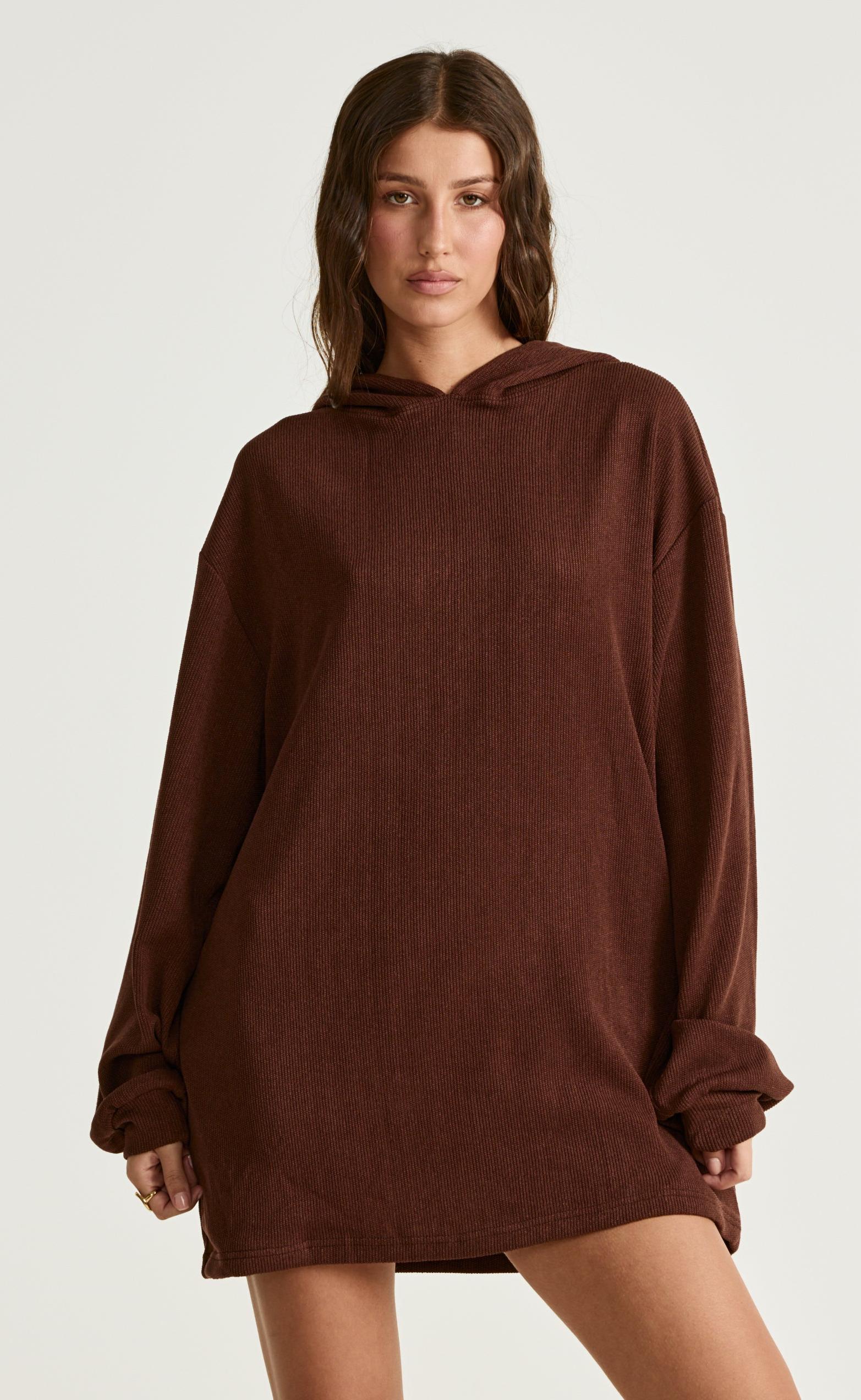 Skylar Mini Dress (Cocoa) - Image 2