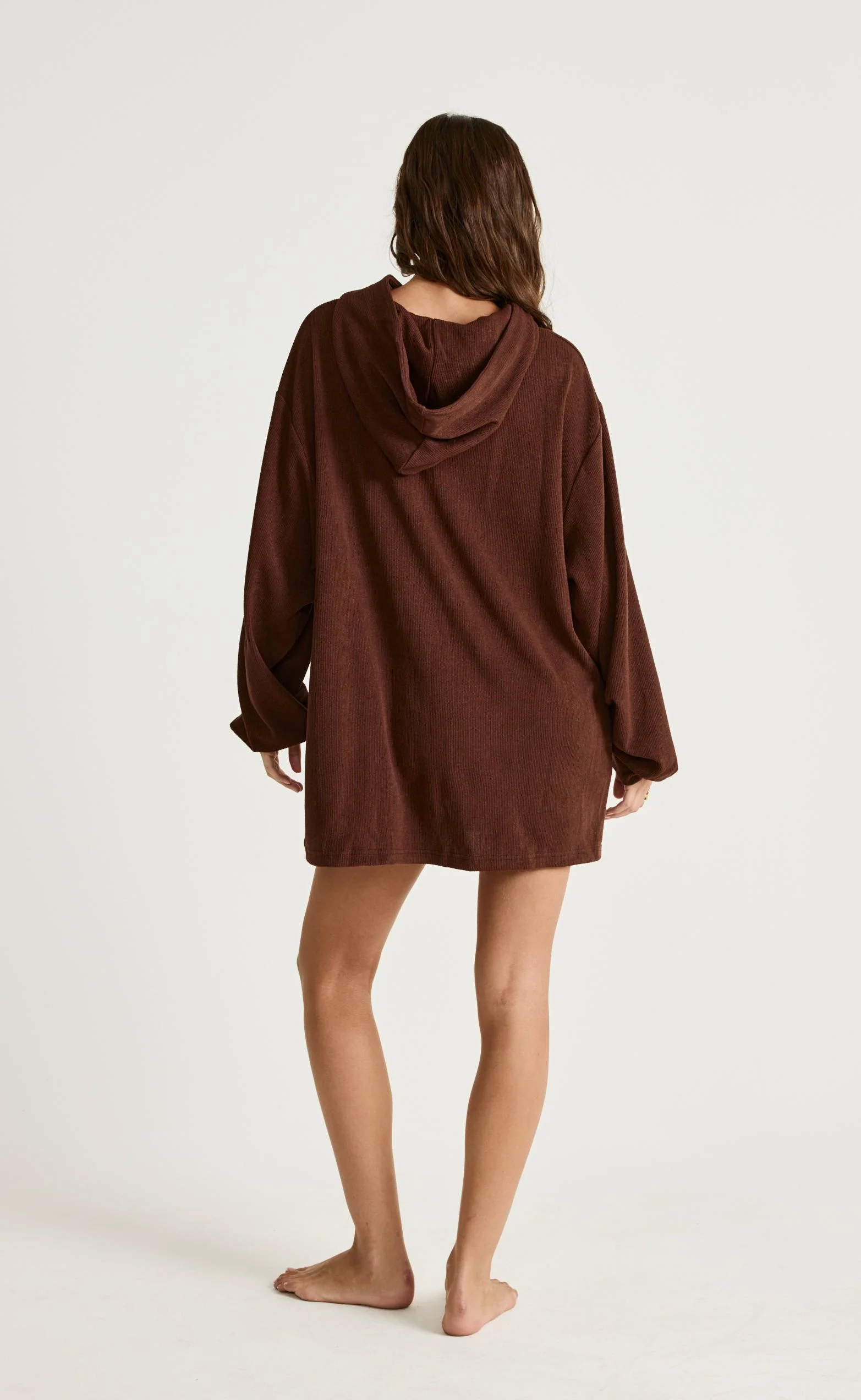 Skylar Mini Dress (Cocoa) - Image 4