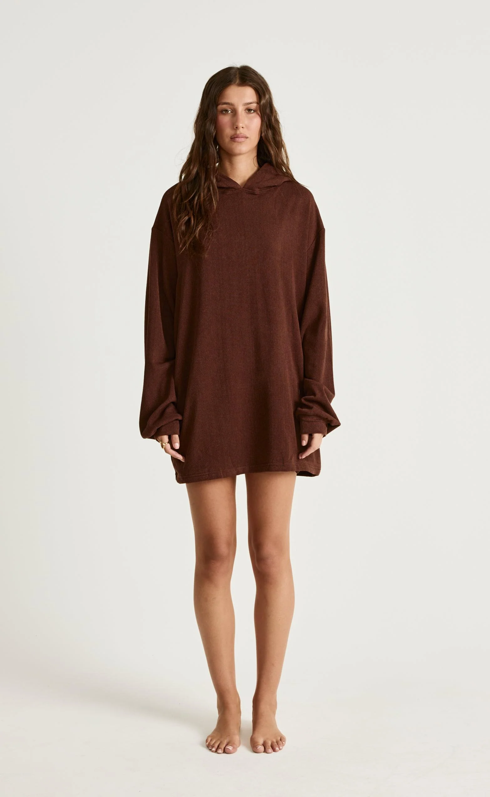 Skylar Mini Dress (Cocoa) - Image 5