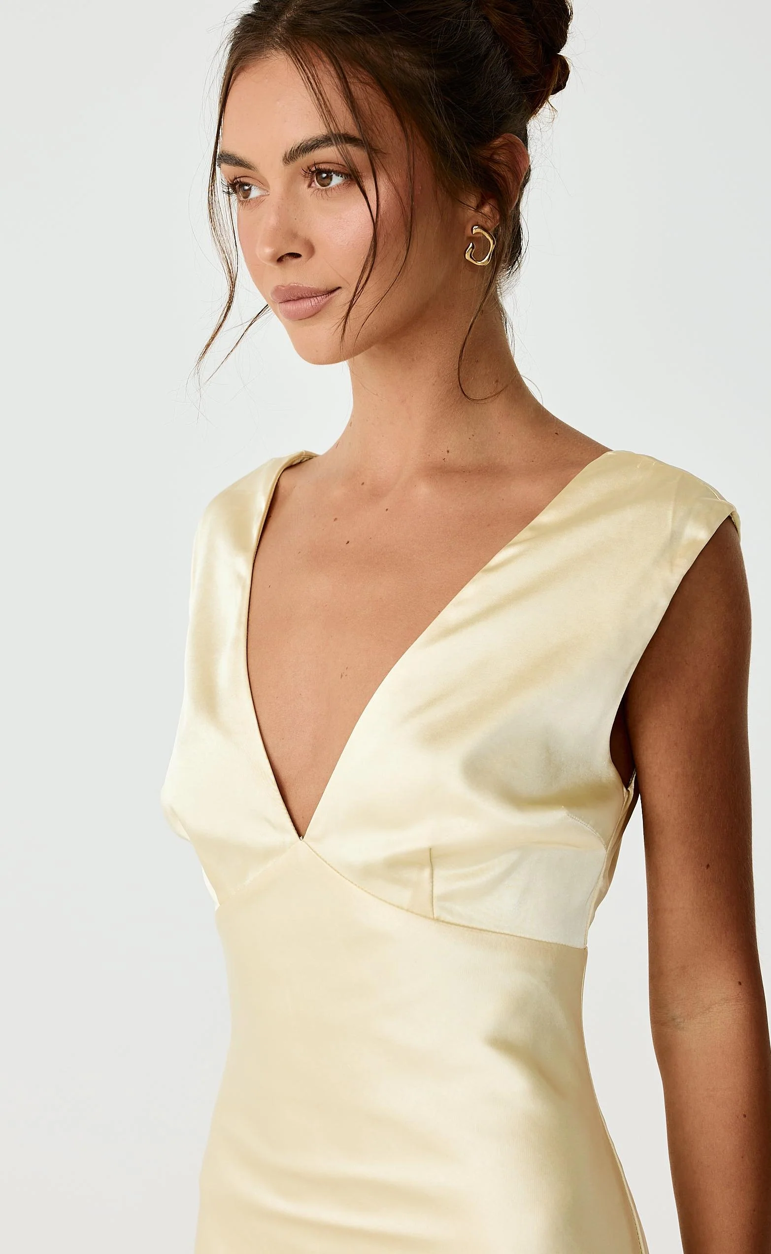 Social Midi Dress (Lemon) - Image 4