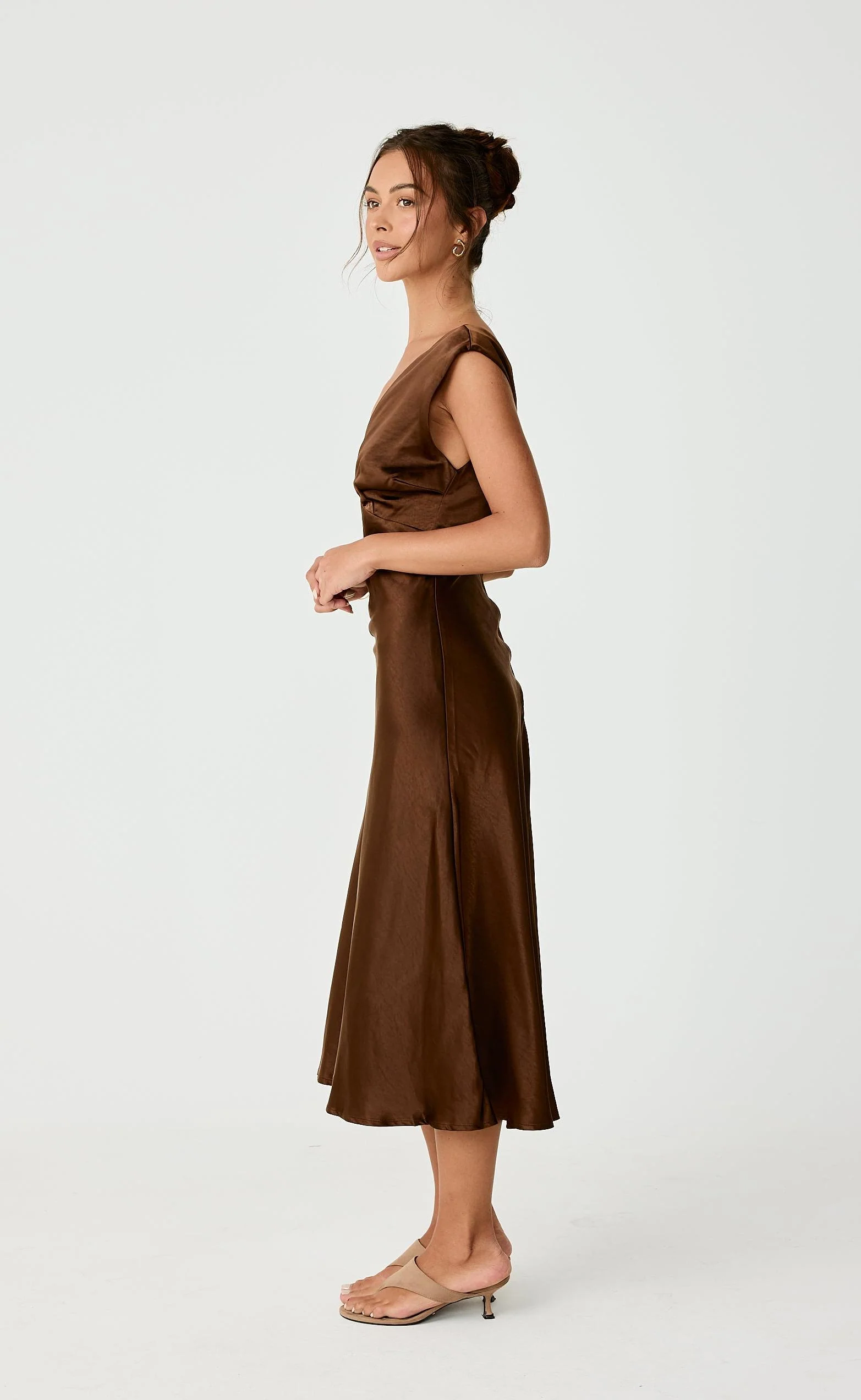 Social Midi Dress (Toffee) - Image 7