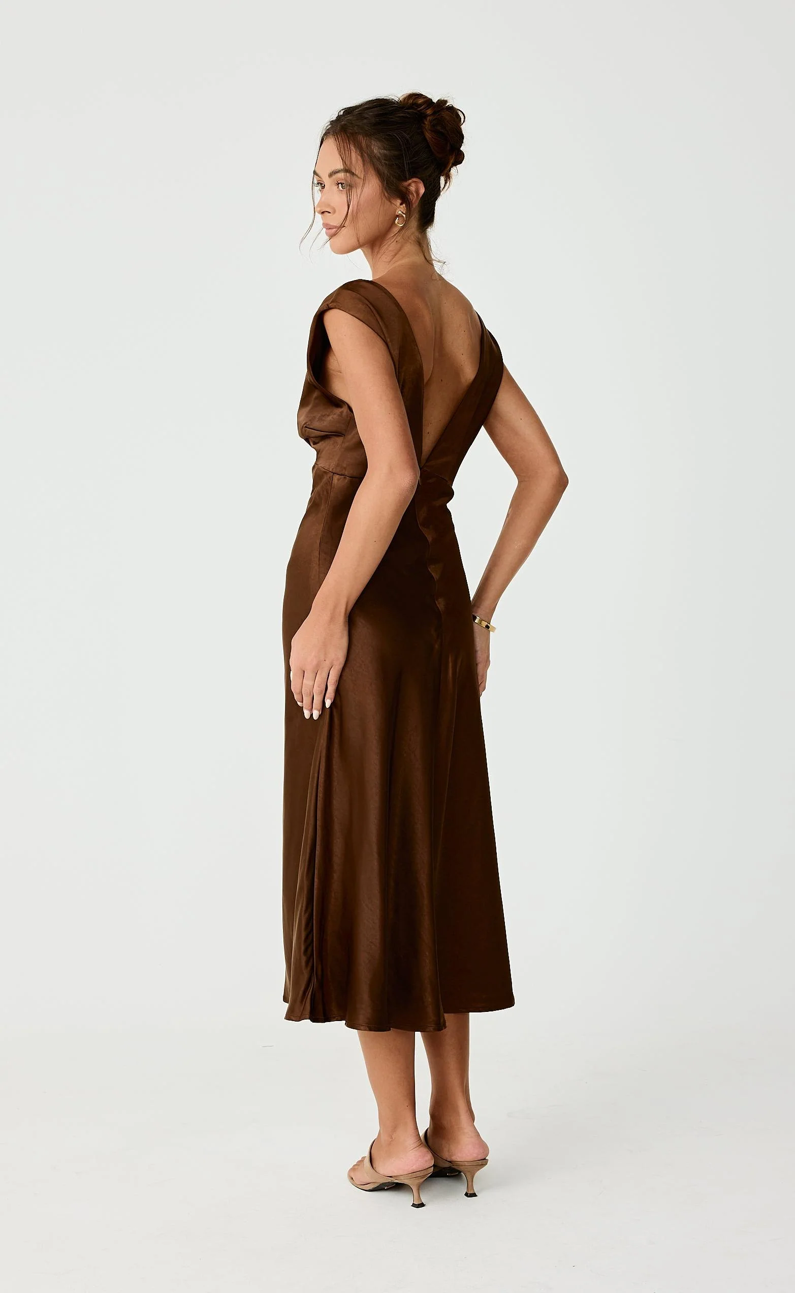 Social Midi Dress (Toffee) - Image 8