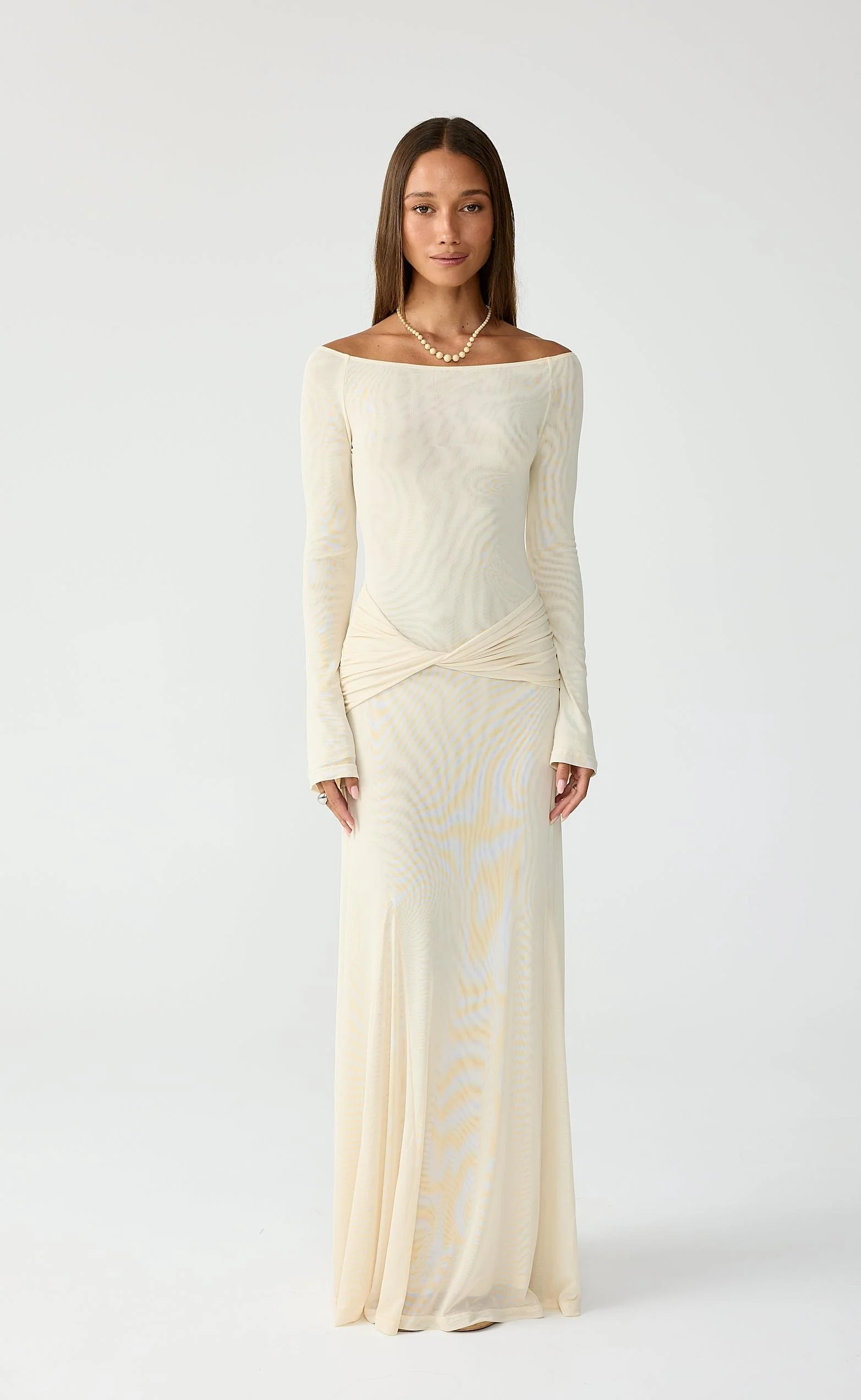 Soleil Maxi Dress (Buttermilk) - Image 2