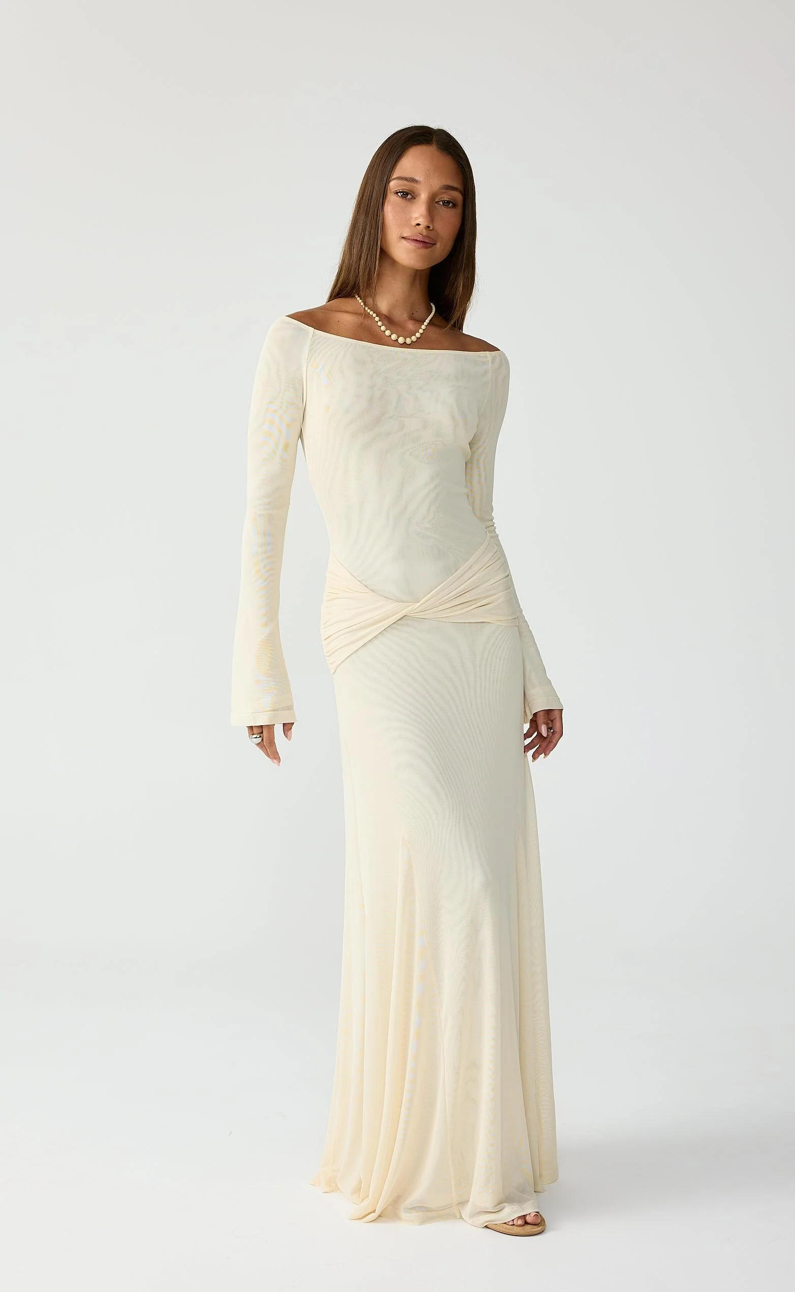 Soleil Maxi Dress (Buttermilk) - Image 6