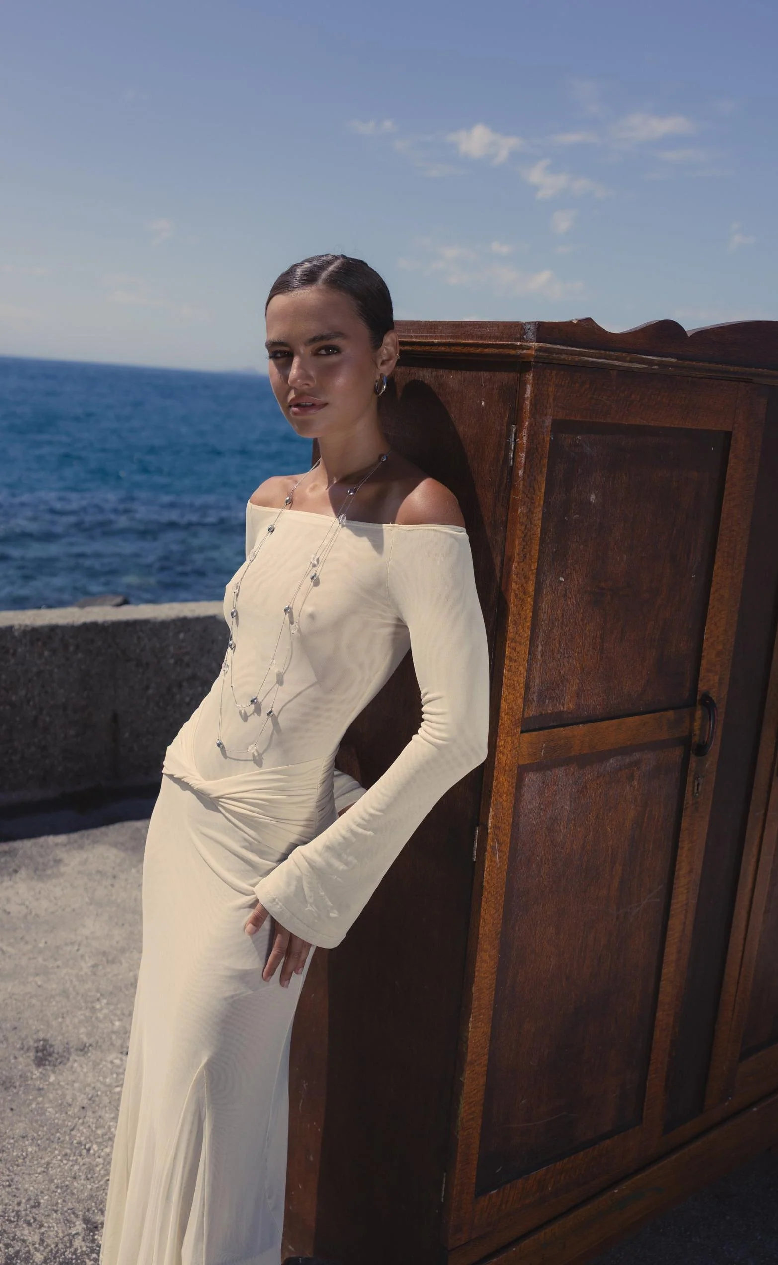 Soleil Maxi Dress (Buttermilk) - Image 7