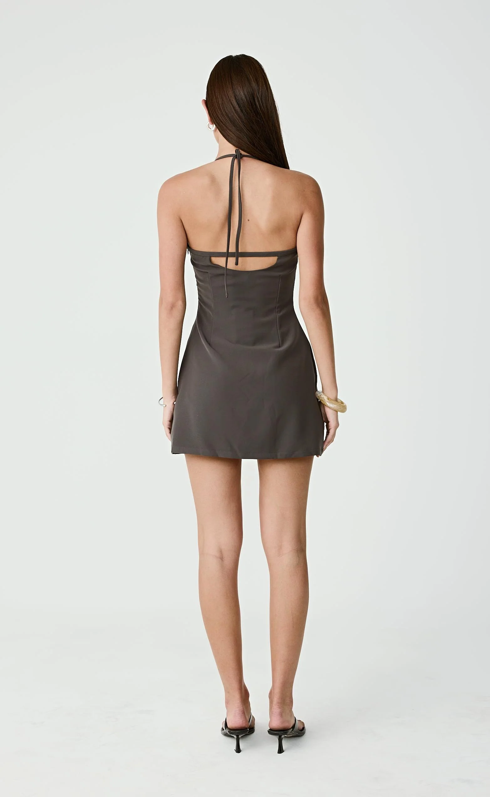 Soren Mini Dress (Slate) - Image 8