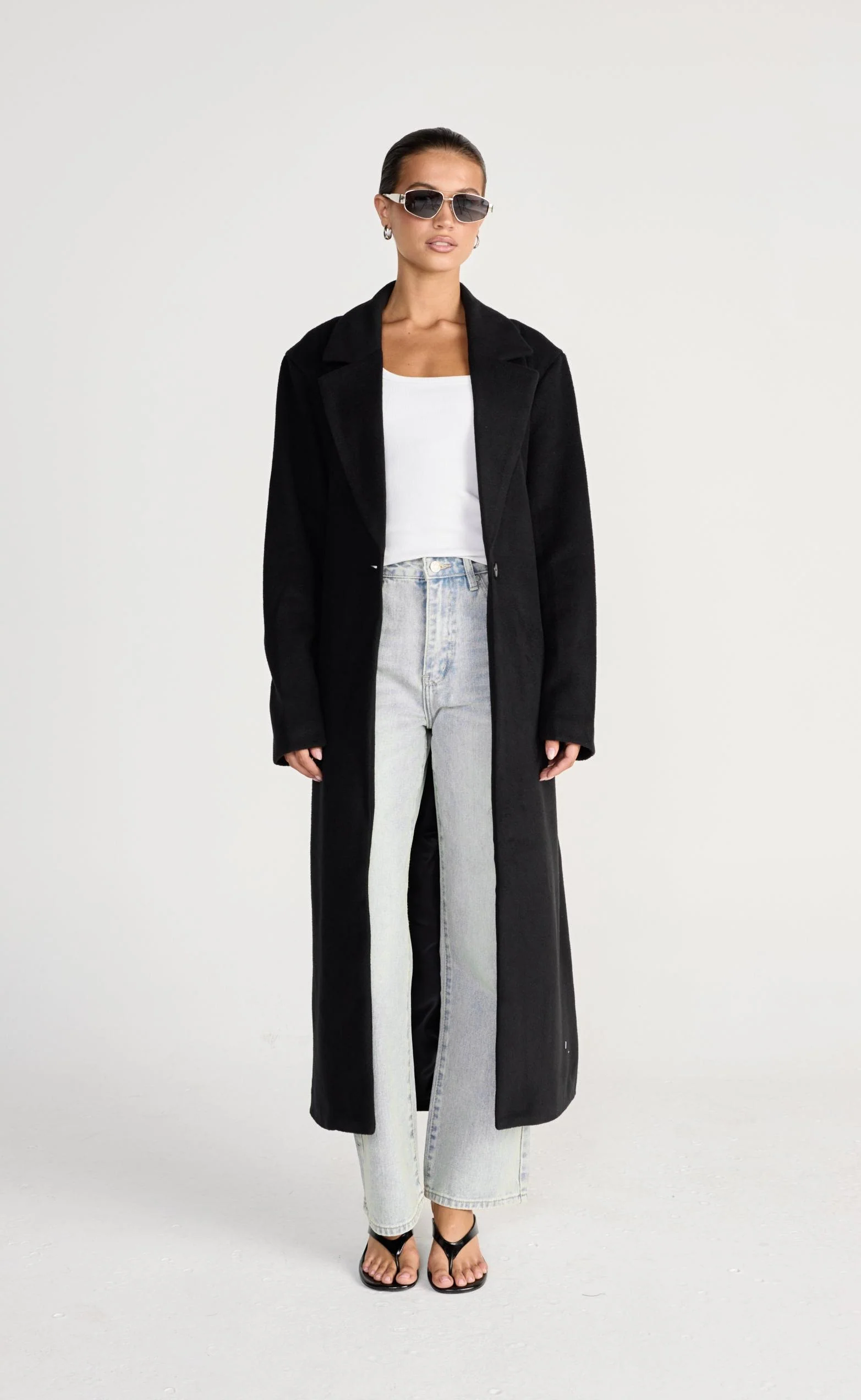 Sorrel Trench Coat (Black) - Image 6