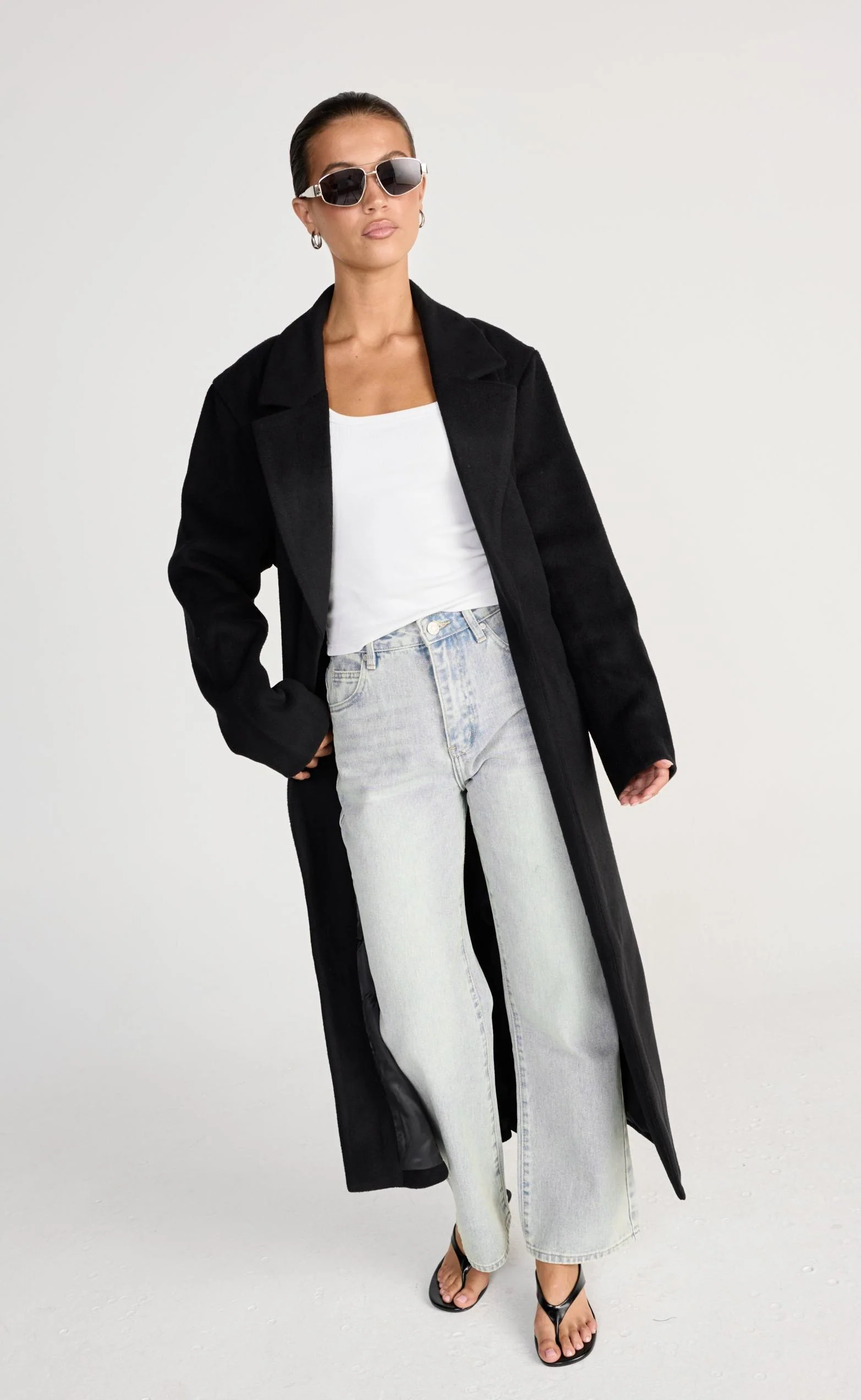 Sorrel Trench Coat (Black) - Image 8