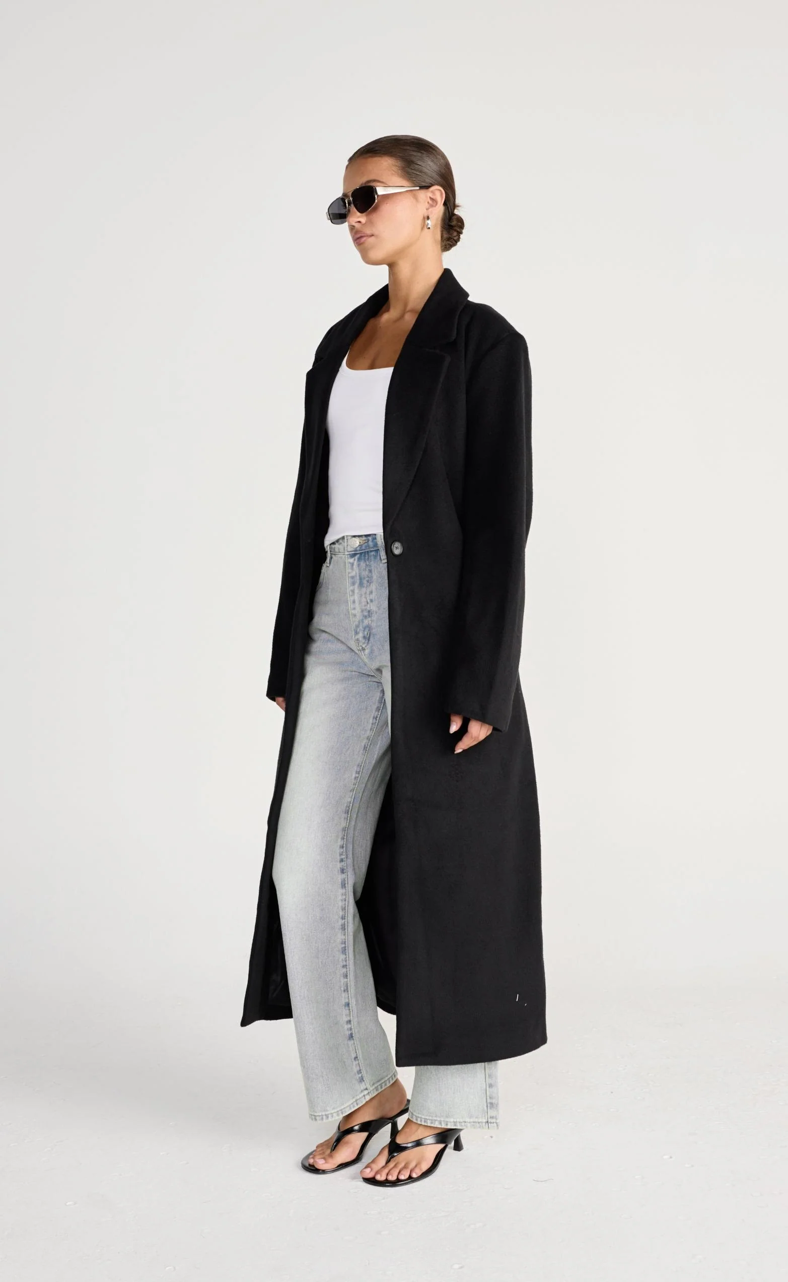 Sorrel Trench Coat (Black) - Image 9
