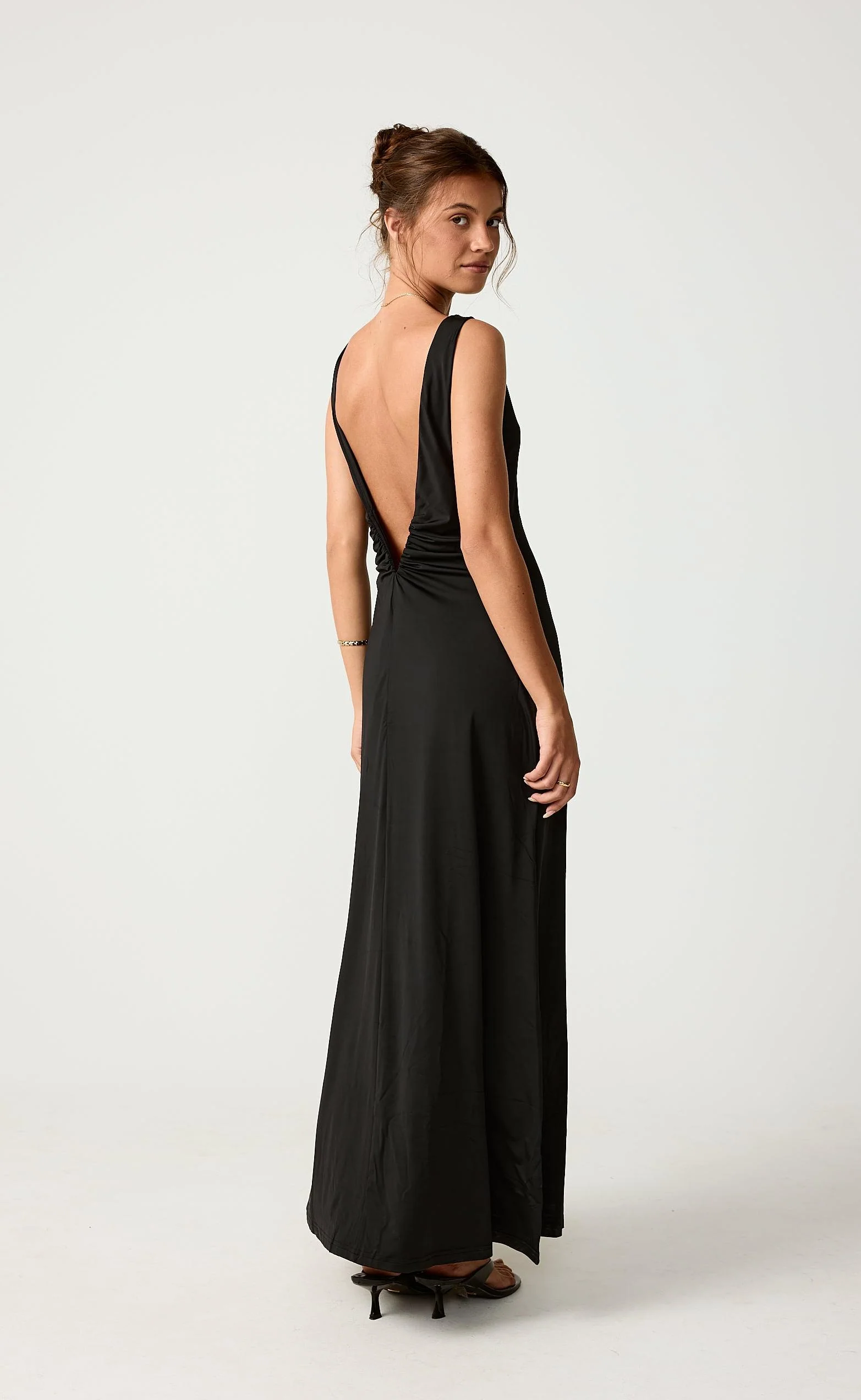 Soulmate Maxi Dress (Black) - Image 2