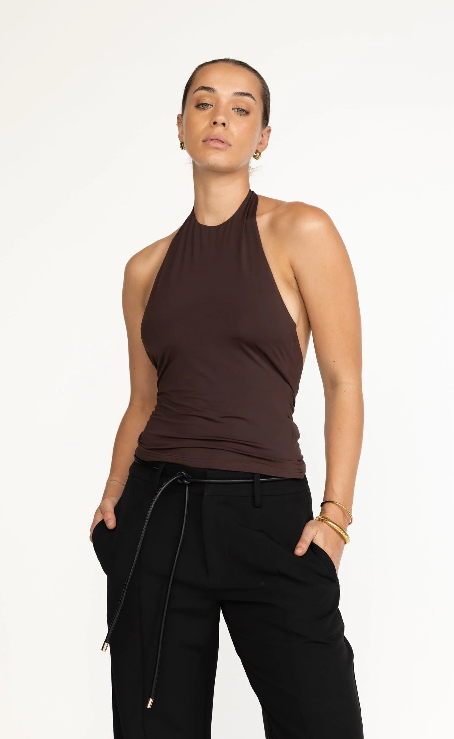 Speakeasy Top (Cocoa) - Image 8