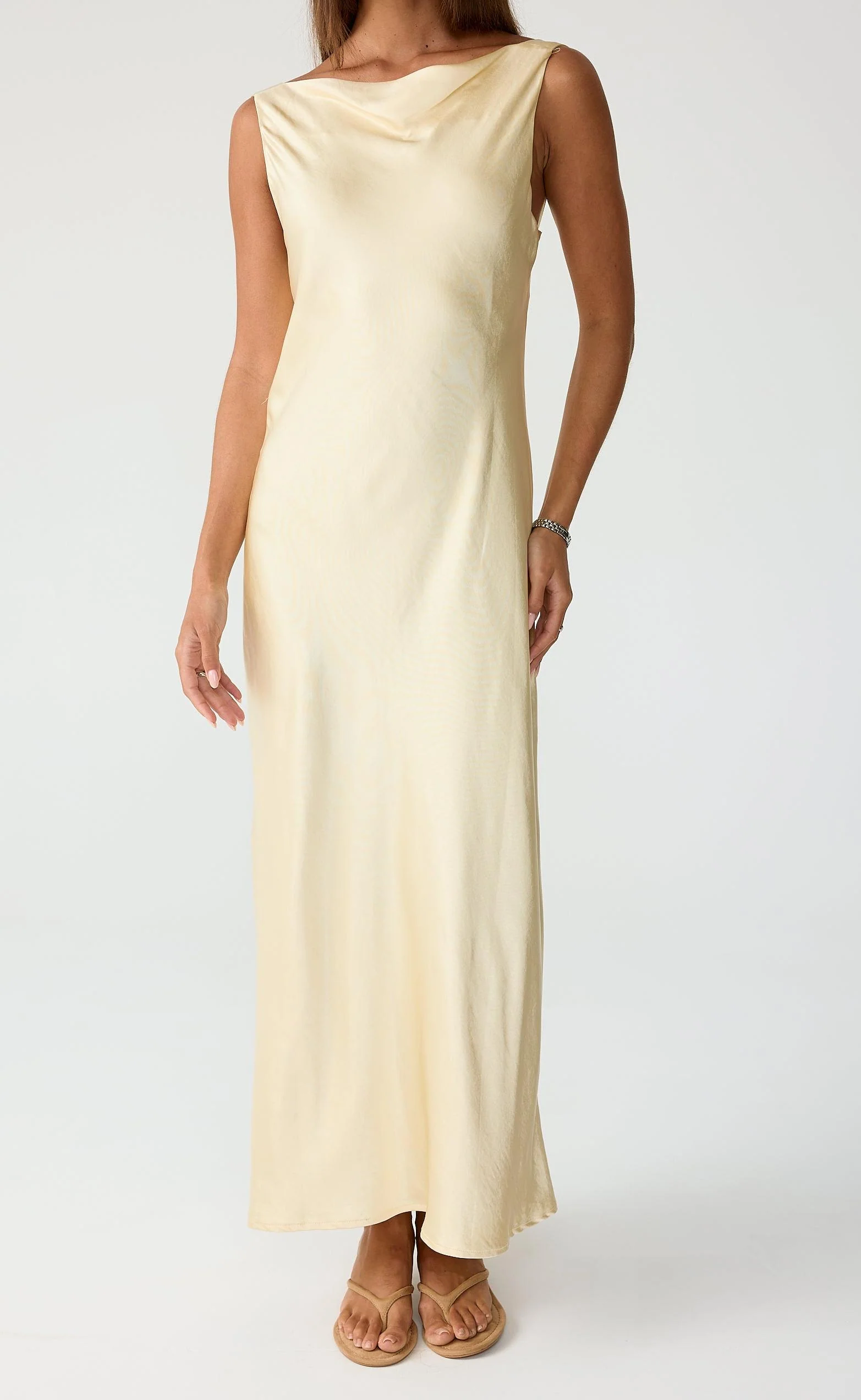Springtime Maxi Dress (Lemon) - Image 3