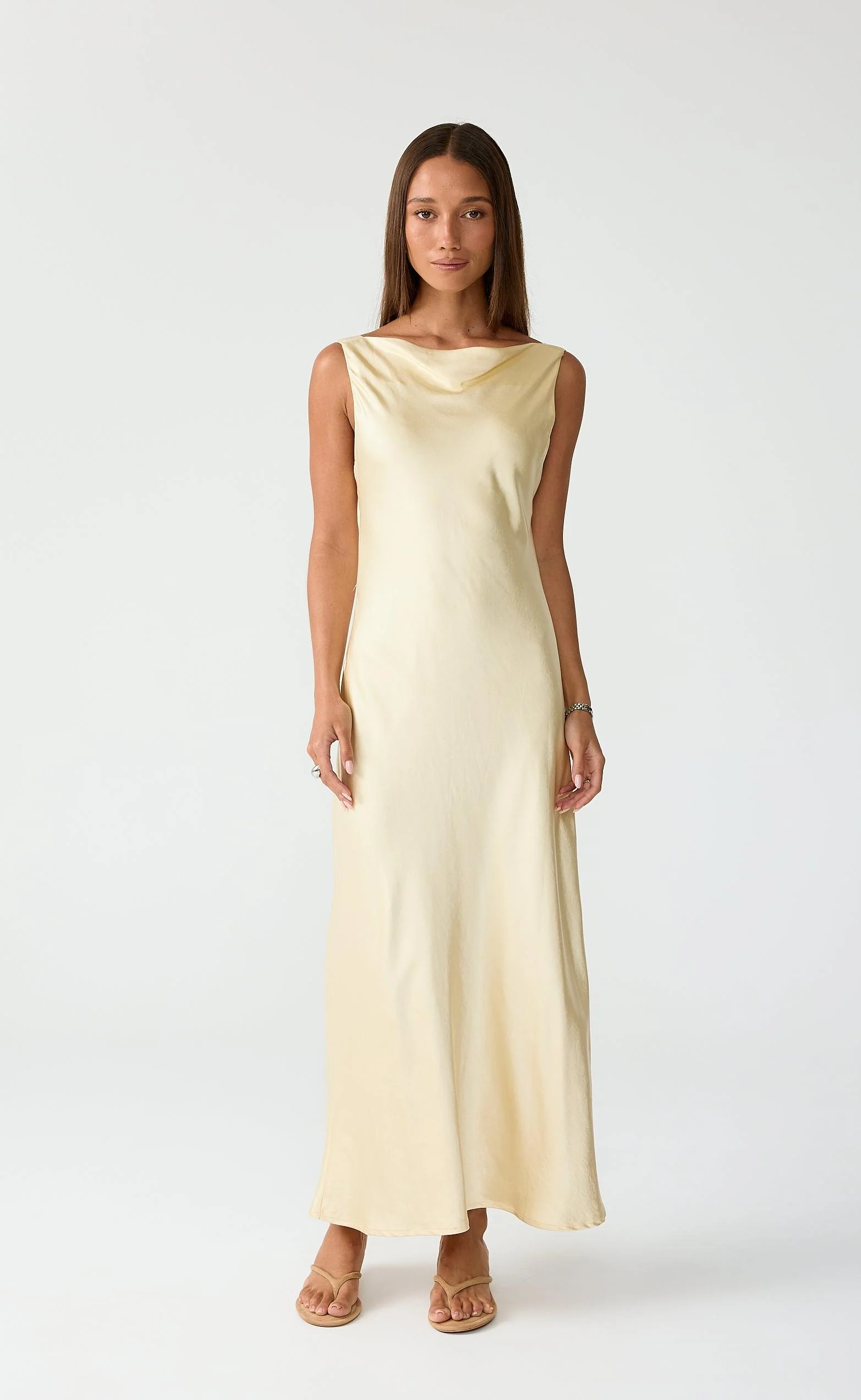 Springtime Maxi Dress (Lemon) - Image 7