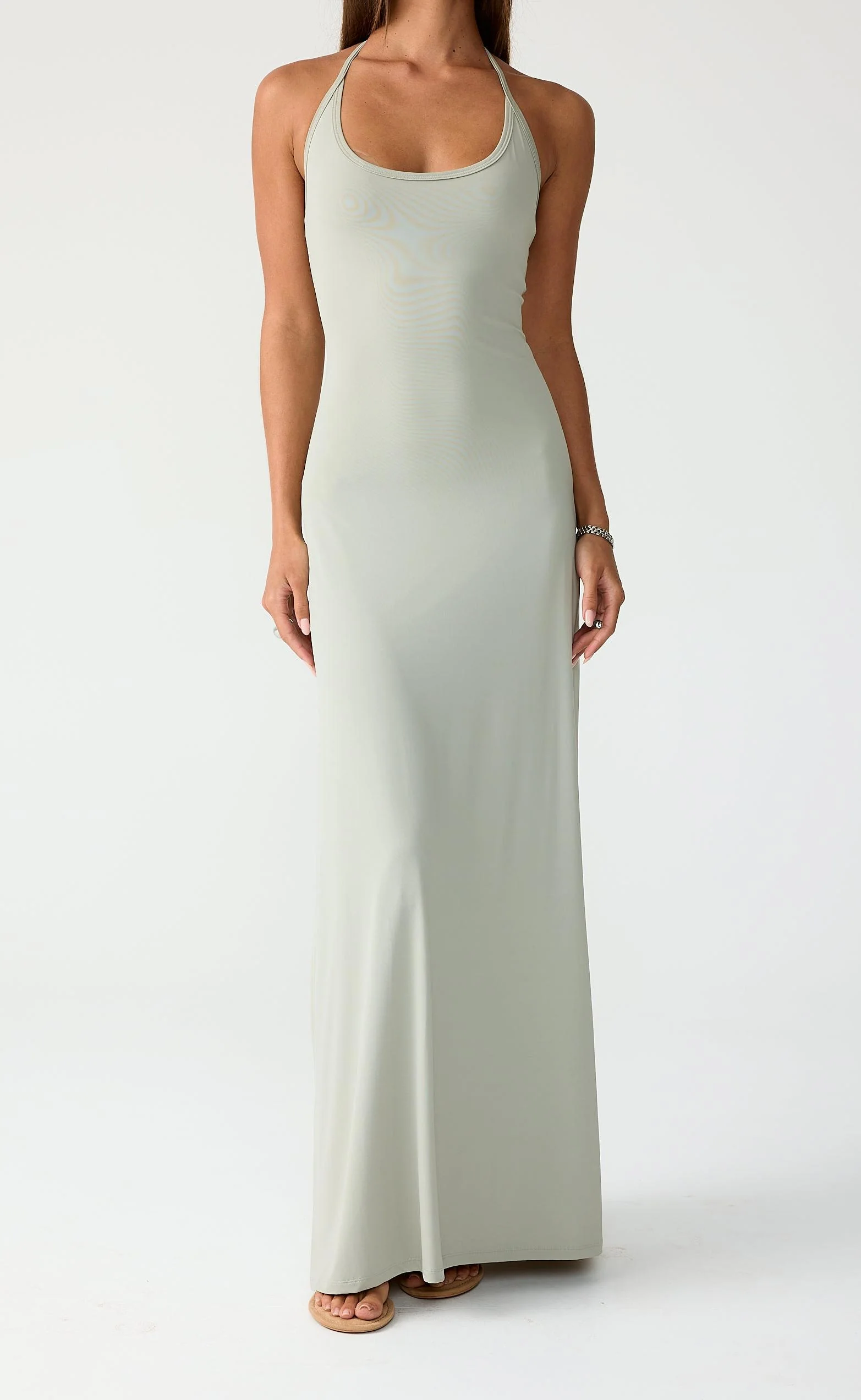 Stevie Maxi Dress (Light Smoke) - Image 3
