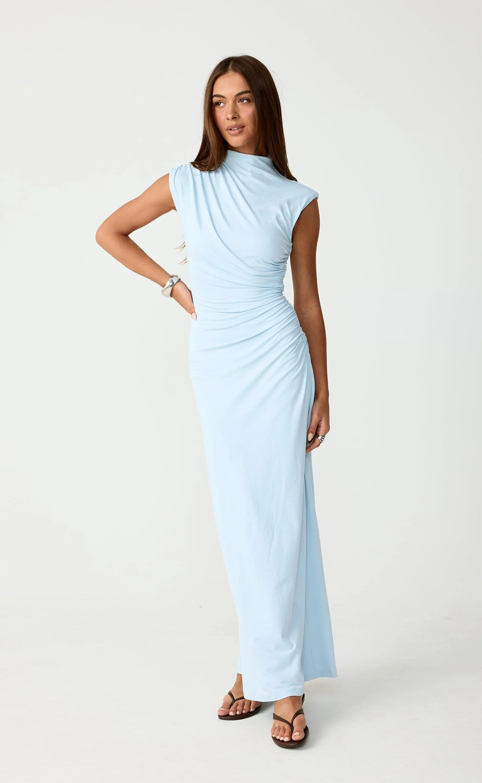 Stolen Maxi Dress (Ice Blue) - Image 10