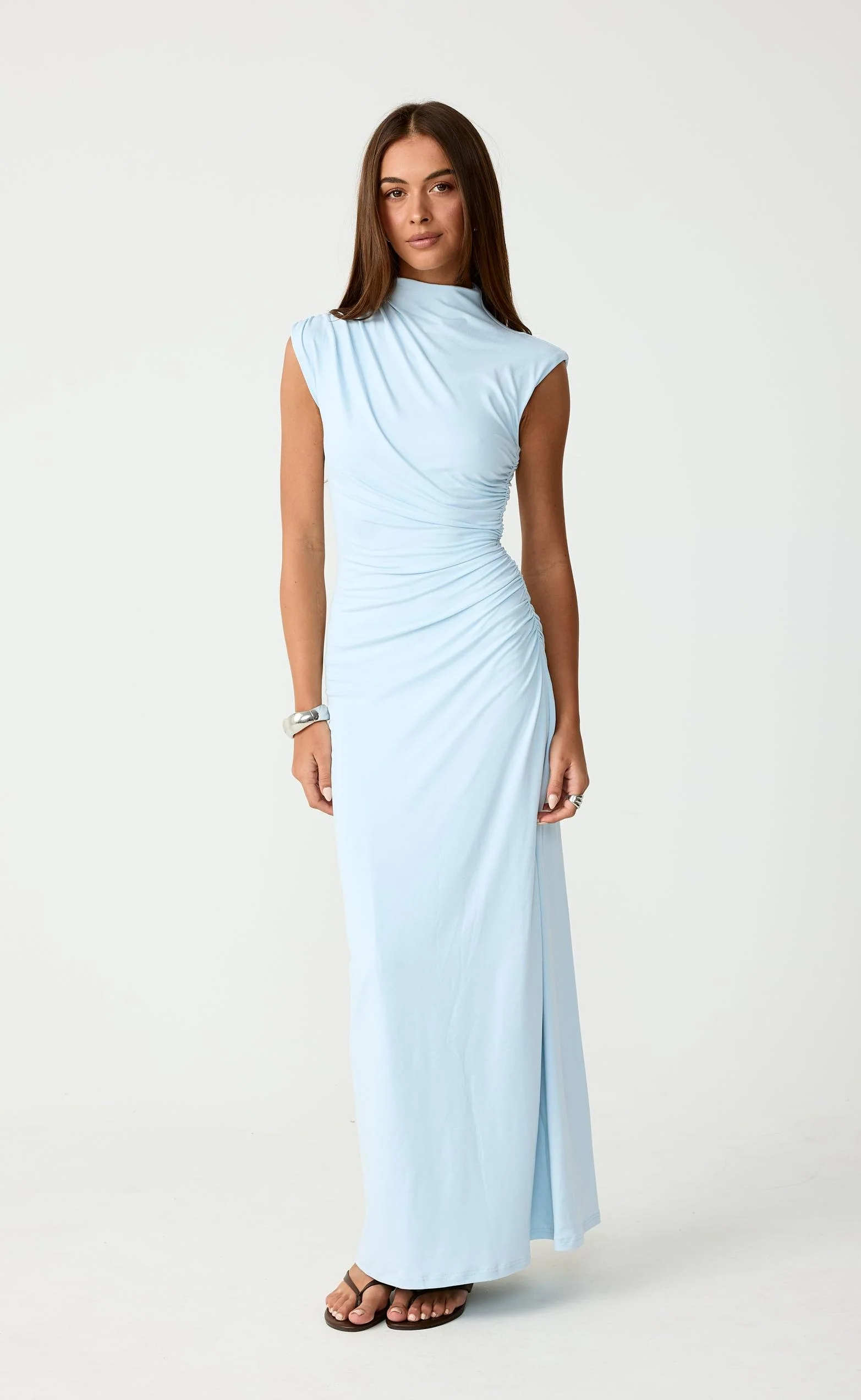 Stolen Maxi Dress (Ice Blue) - Image 11