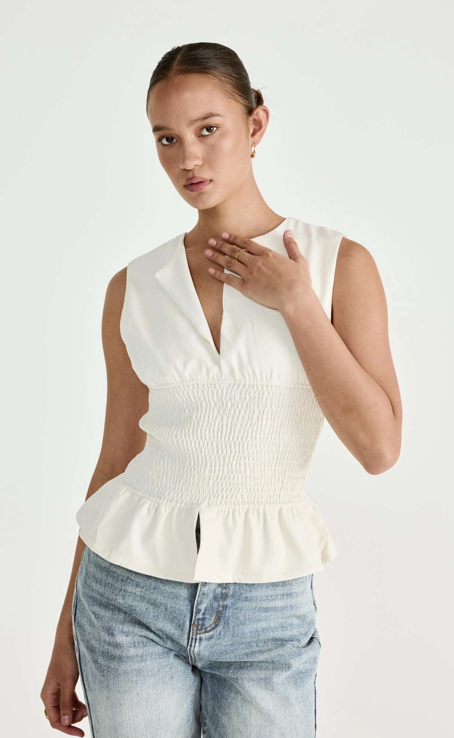 Susan Top (Oat) - Image 2