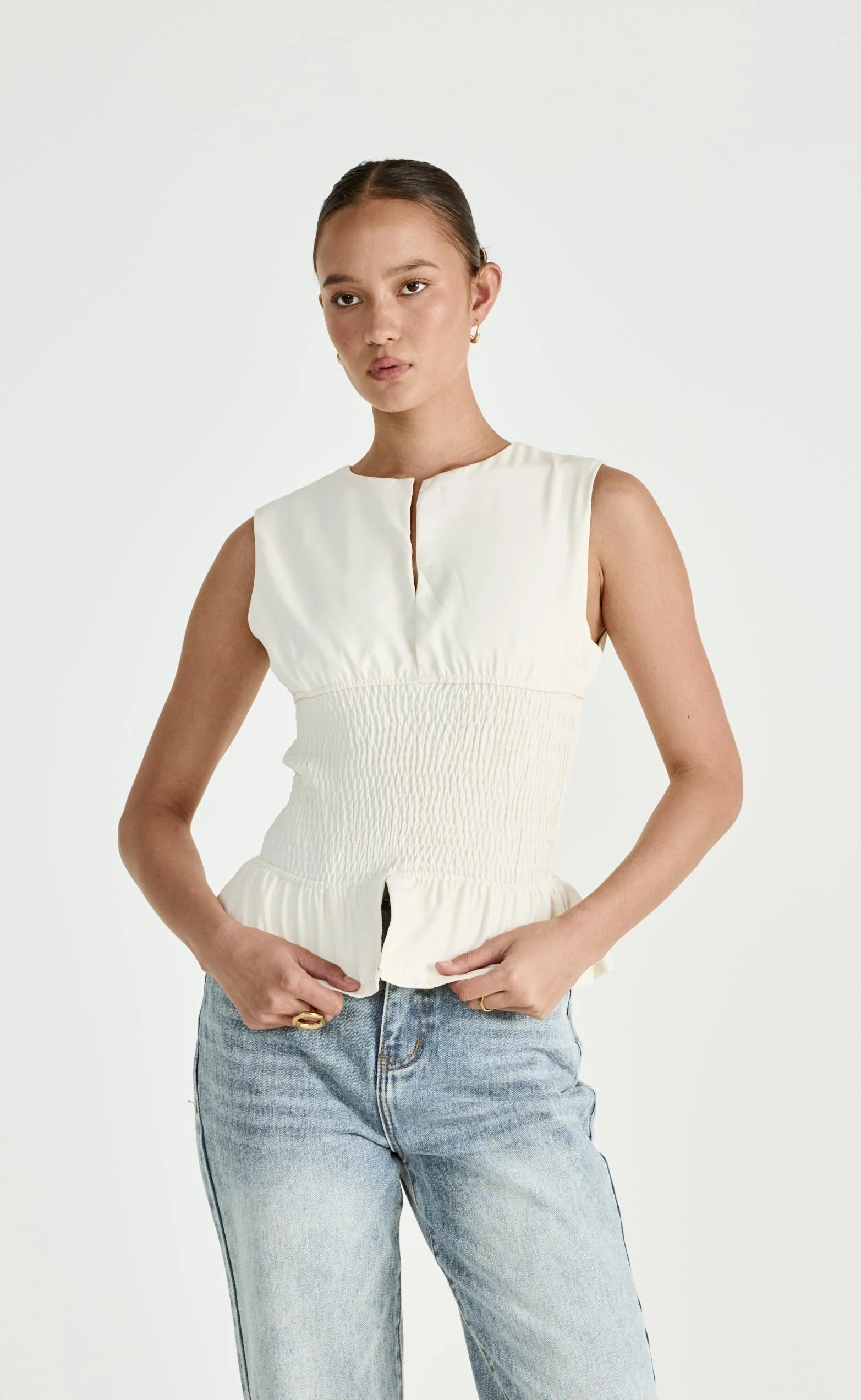 Susan Top (Oat) - Image 3