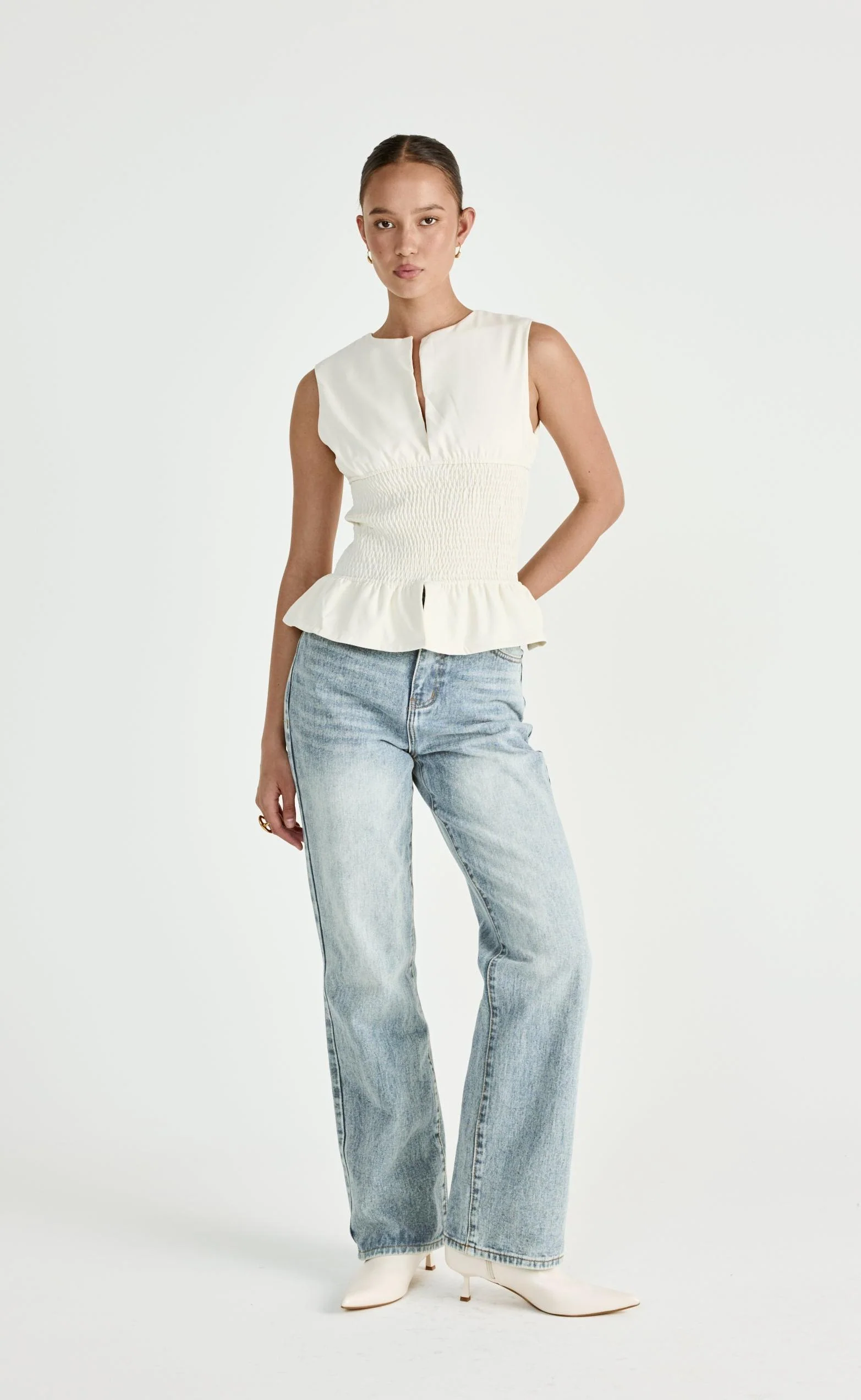 Susan Top (Oat) - Image 4
