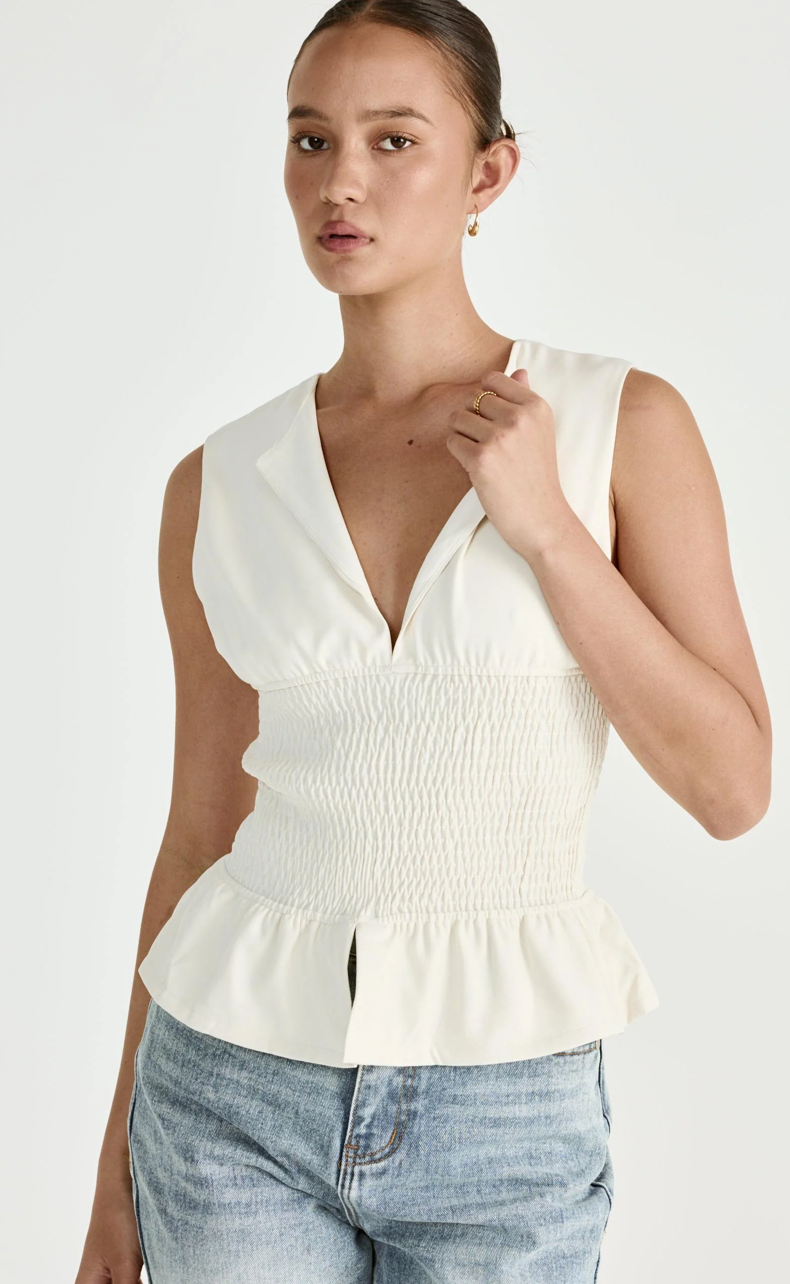 Susan Top (Oat) - Image 6