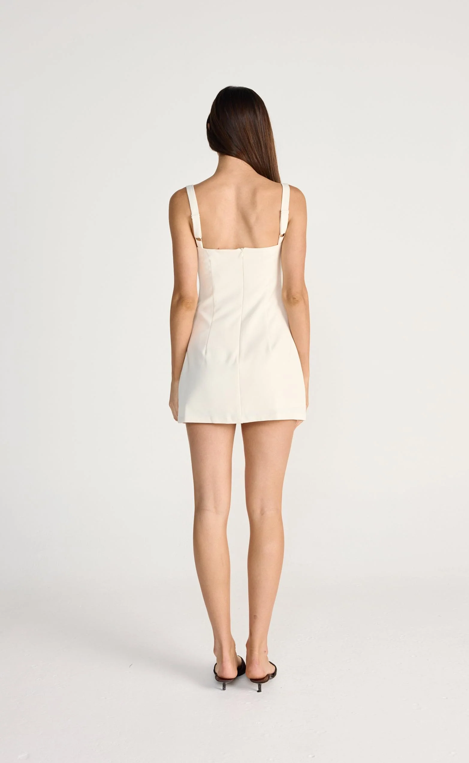 Tanner Mini Dress (Oat) - Image 4
