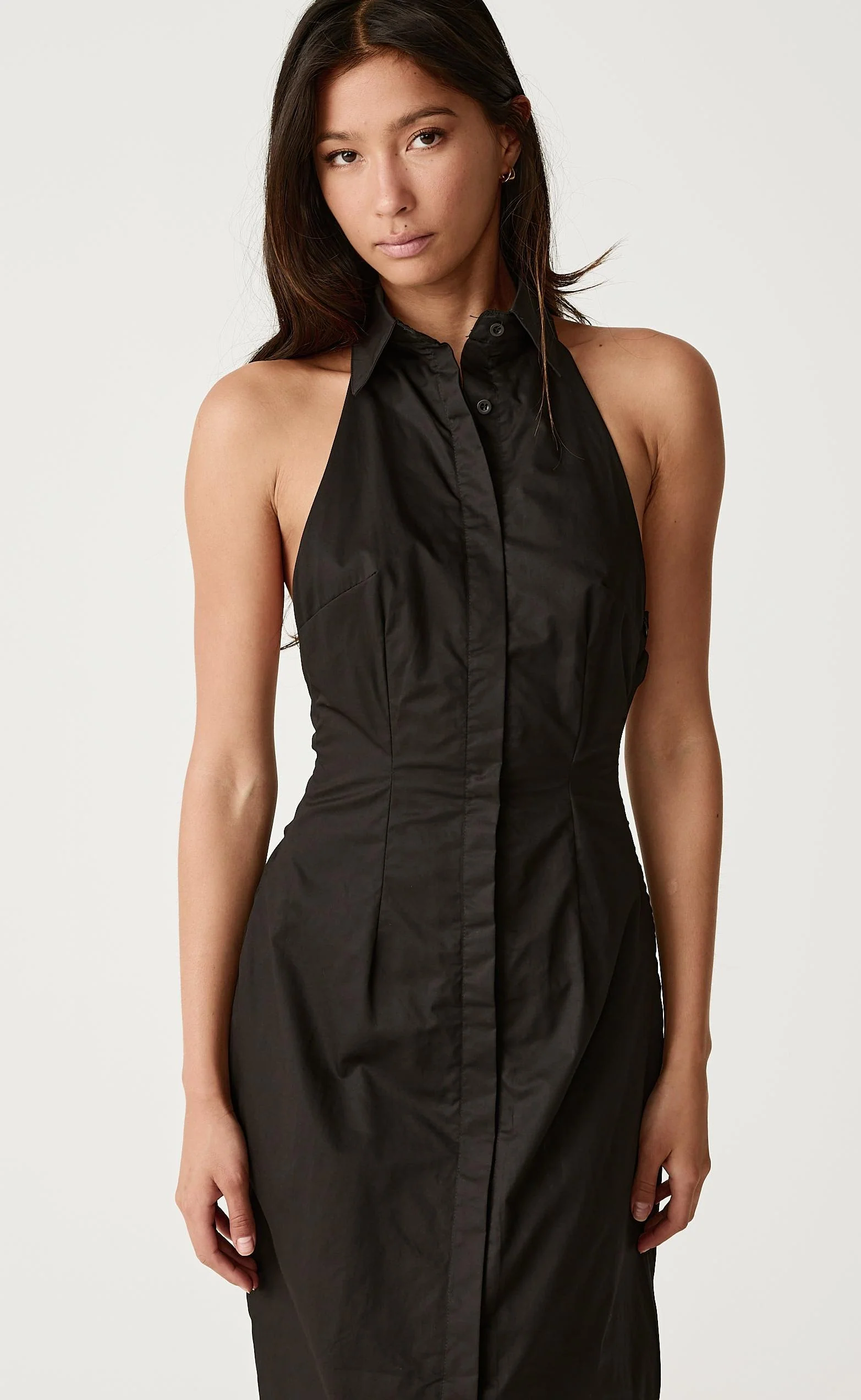Tides Maxi Dress (Black) - Image 7