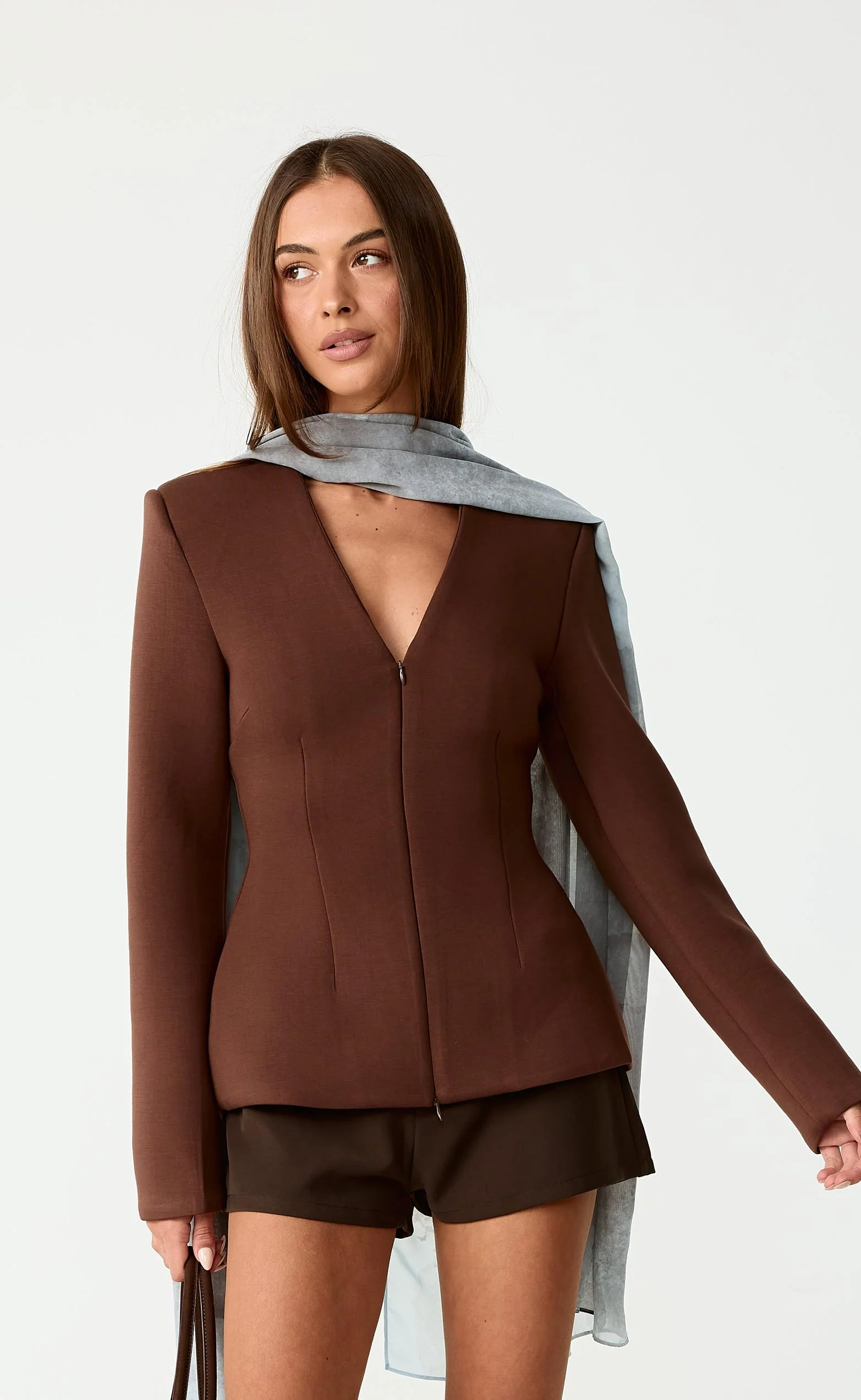 Times Square Blazer (Chocolate) - Image 10