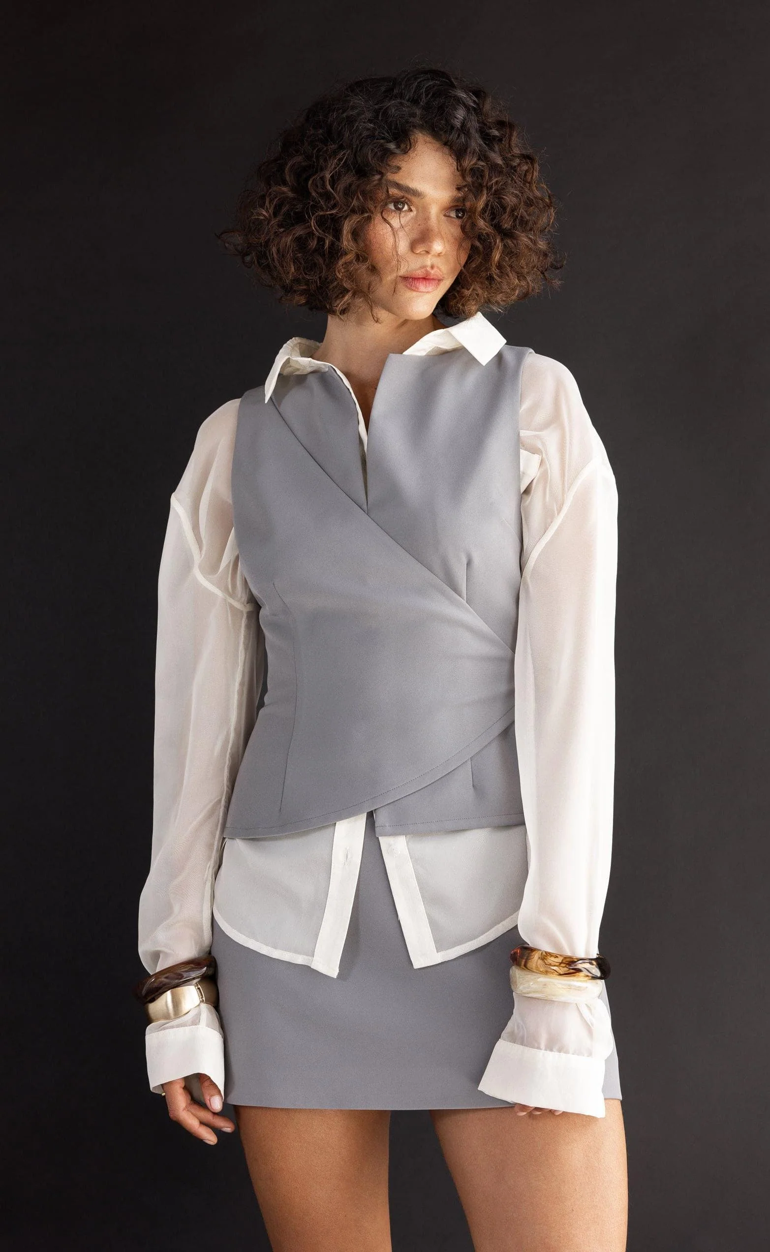 Tonya Mini Skirt (Cloudy) - Image 5