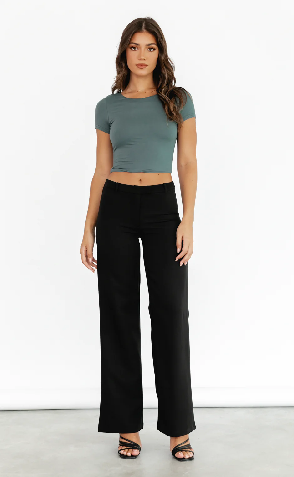 Trouble Backless Top (Teal) - Image 7