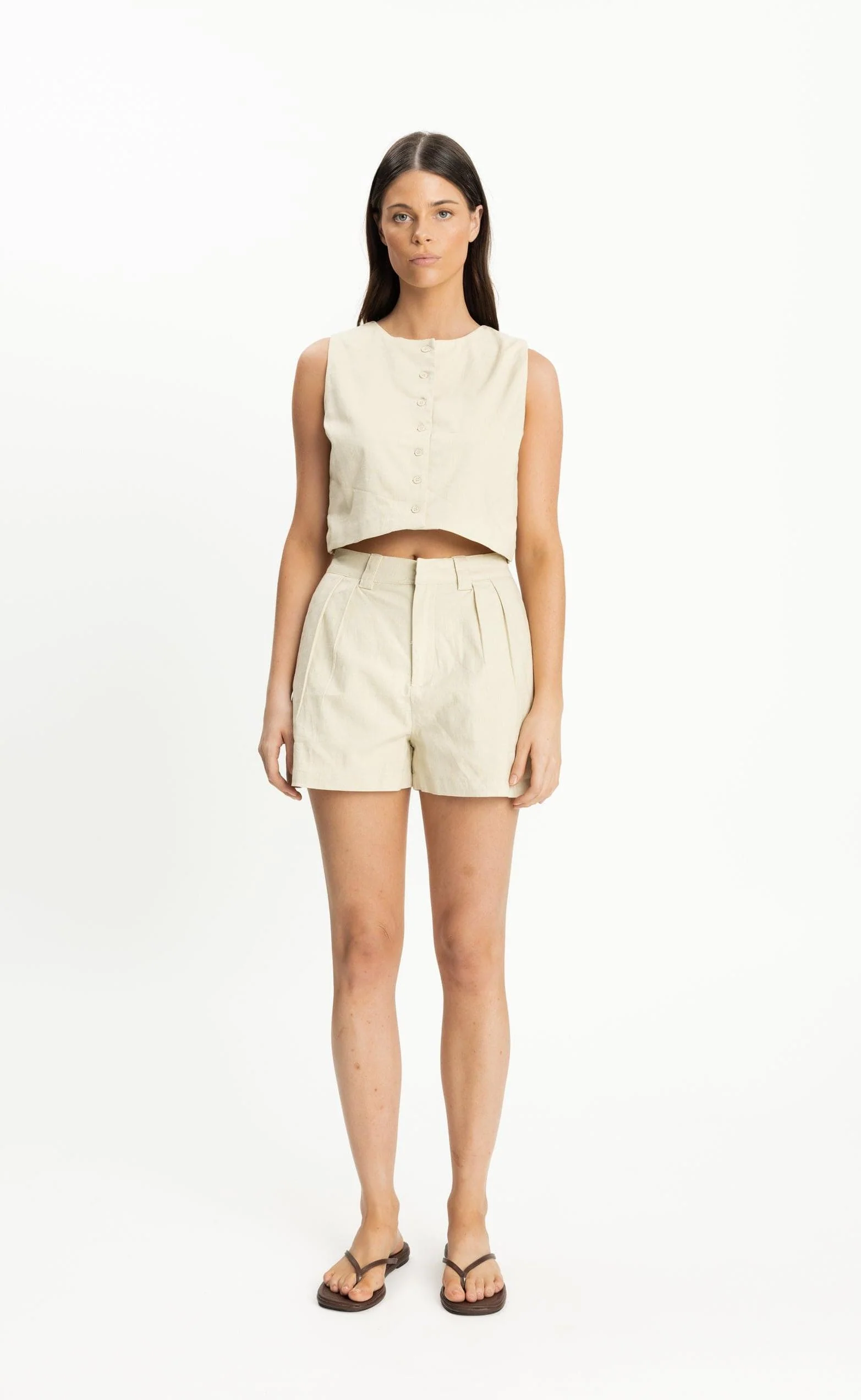 Vacation Top (Dark Oat) - Image 2
