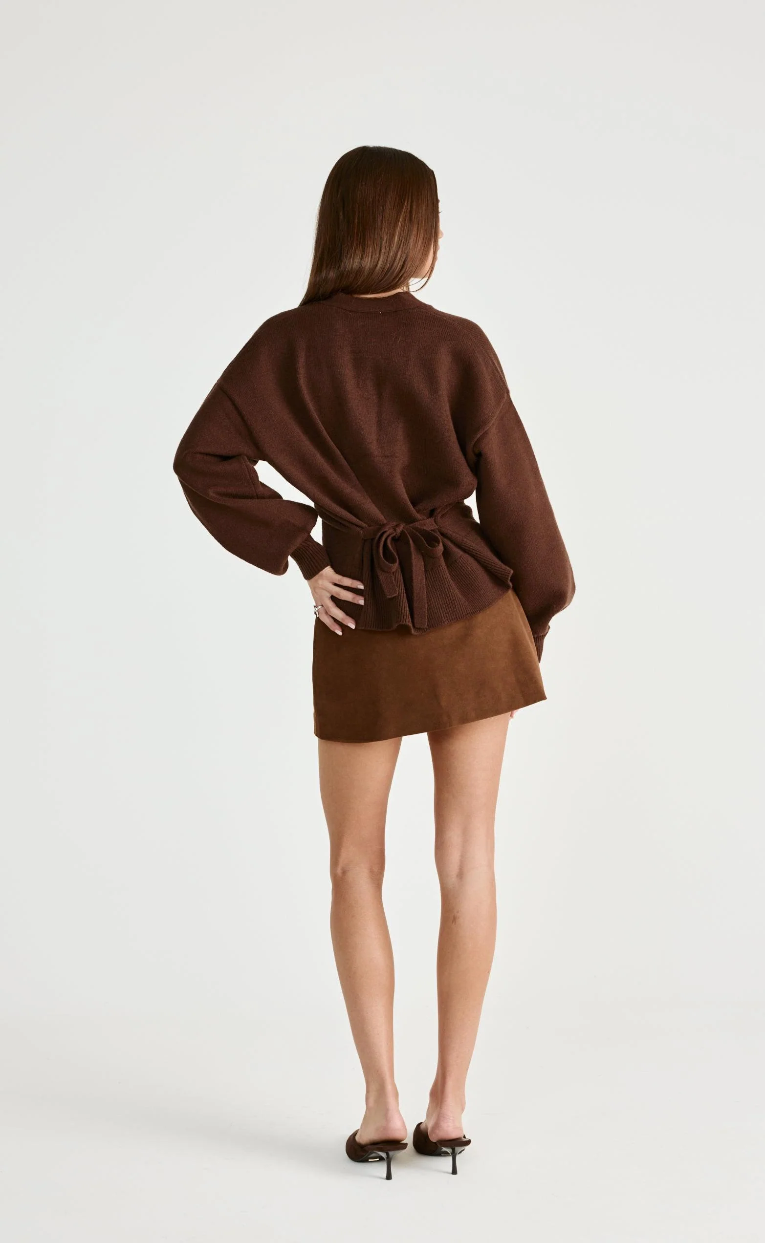 Vespera Cardigan (Chocolate) - Image 4