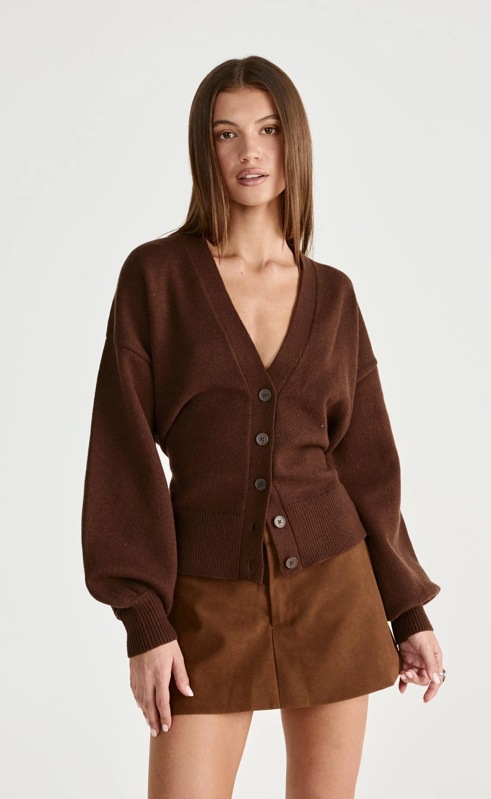 Vespera Cardigan (Chocolate) - Image 6