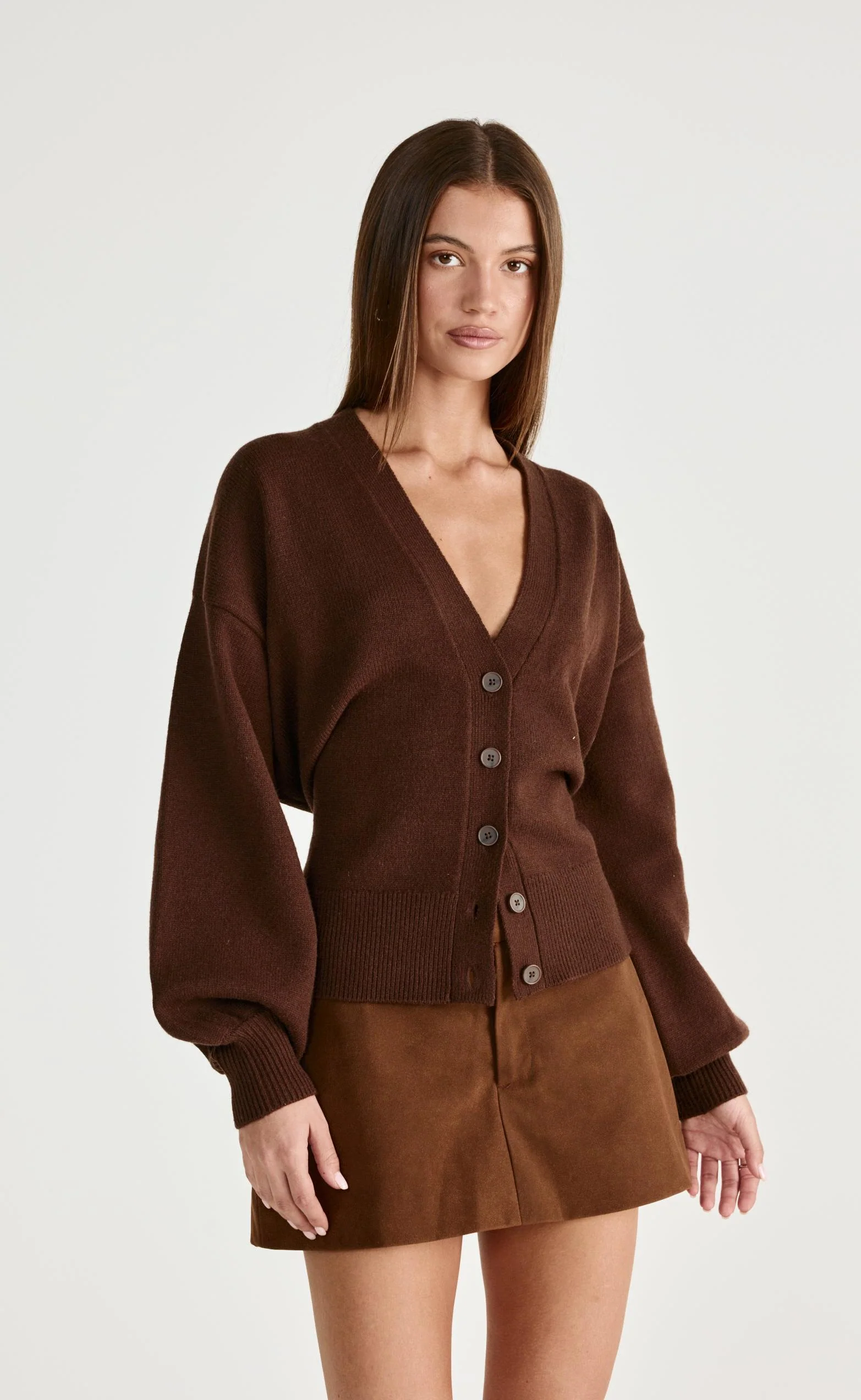 Vespera Cardigan (Chocolate) - Image 7