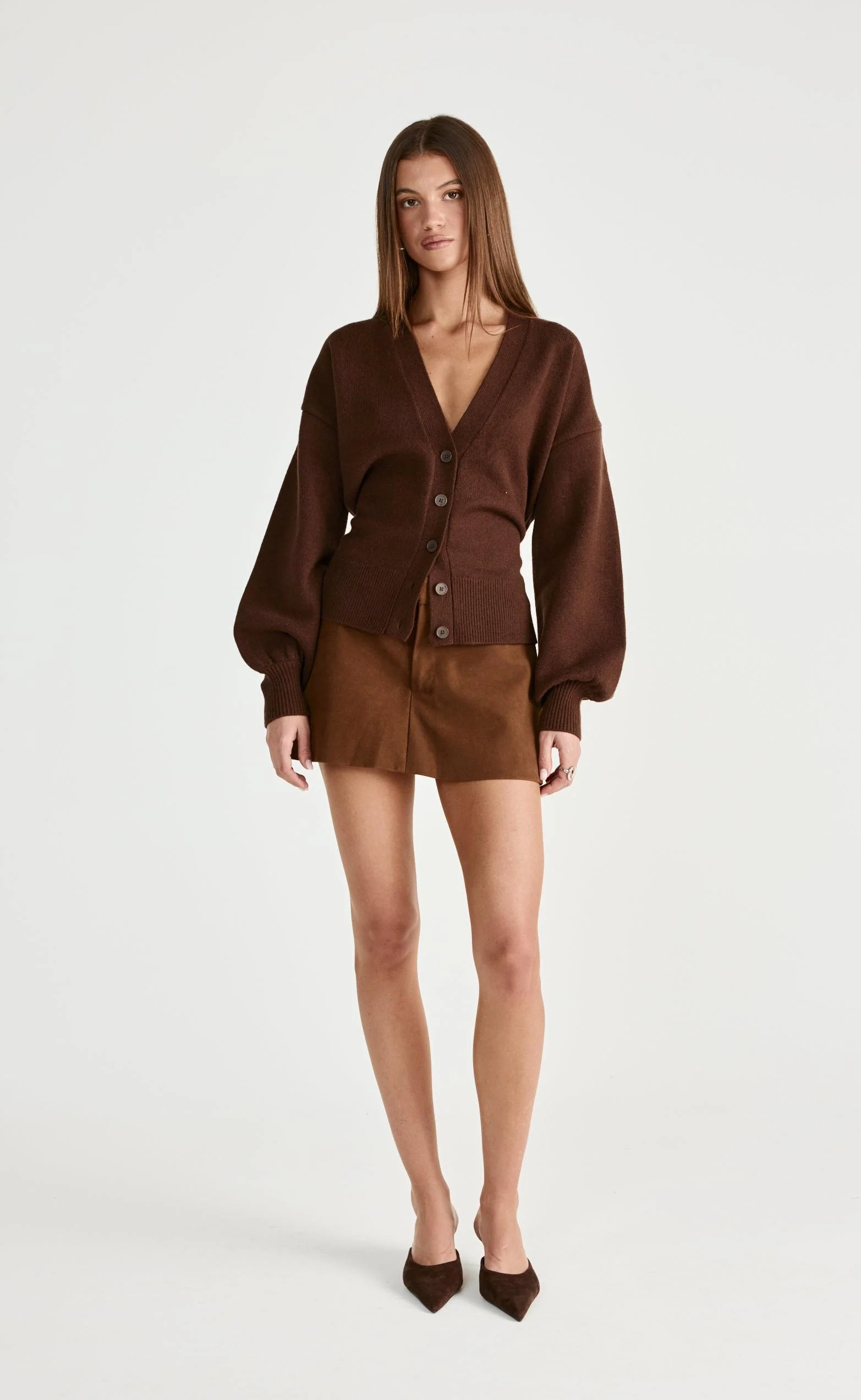 Vespera Cardigan (Chocolate) - Image 8