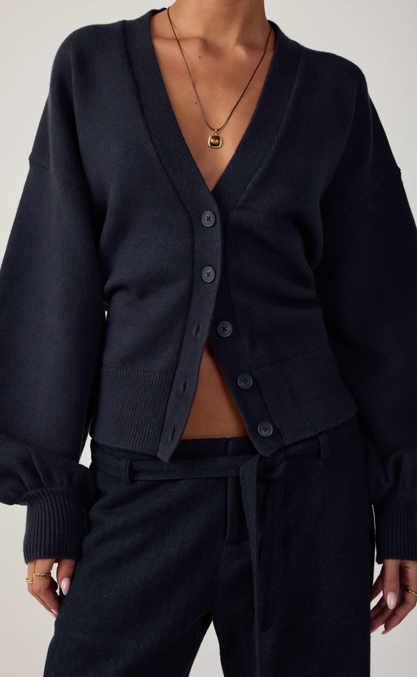 Vespera Cardigan (Navy) - Image 6