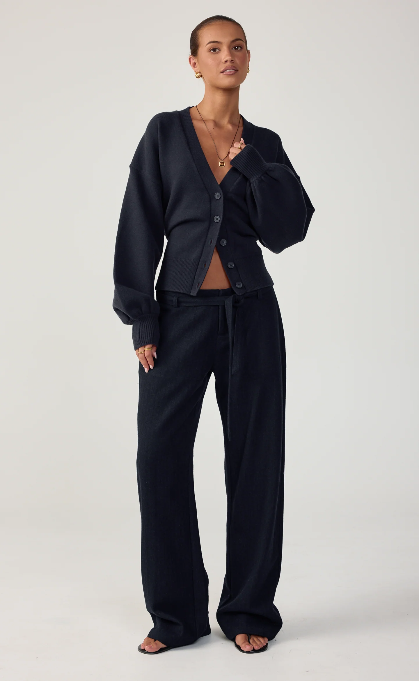 Vespera Cardigan (Navy) - Image 8