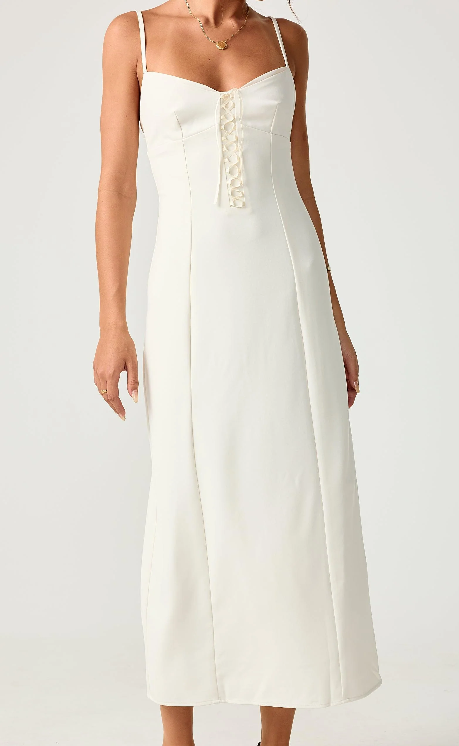 Whirlwind Love Midi Dress (Oat) - Image 8