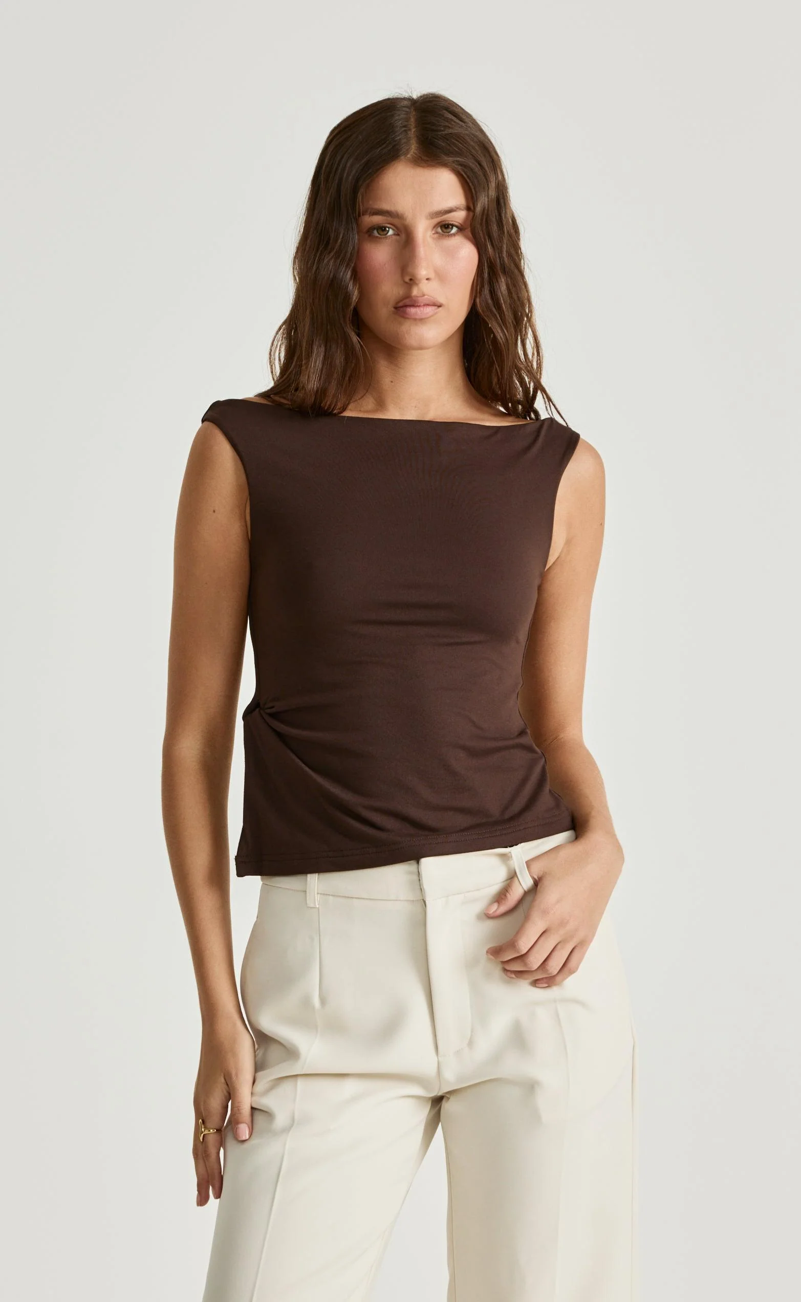 Willis Top (Chocolate) - Image 3
