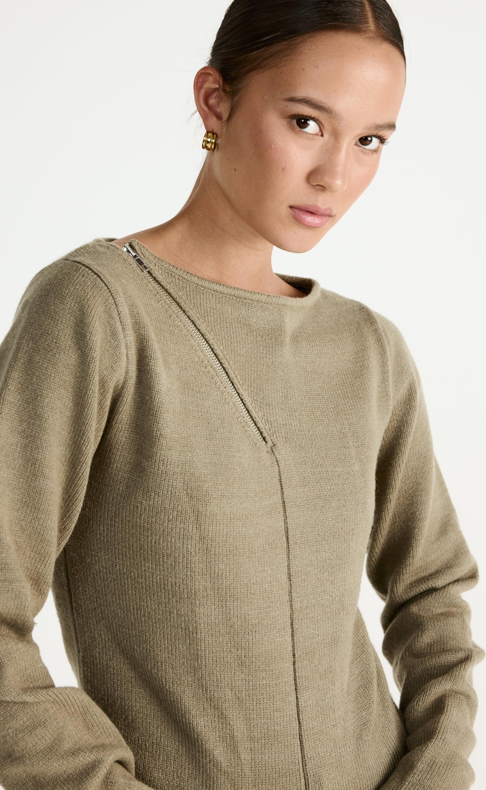 Wynter Long Sleeve Top (Dusty Olive) - Image 2