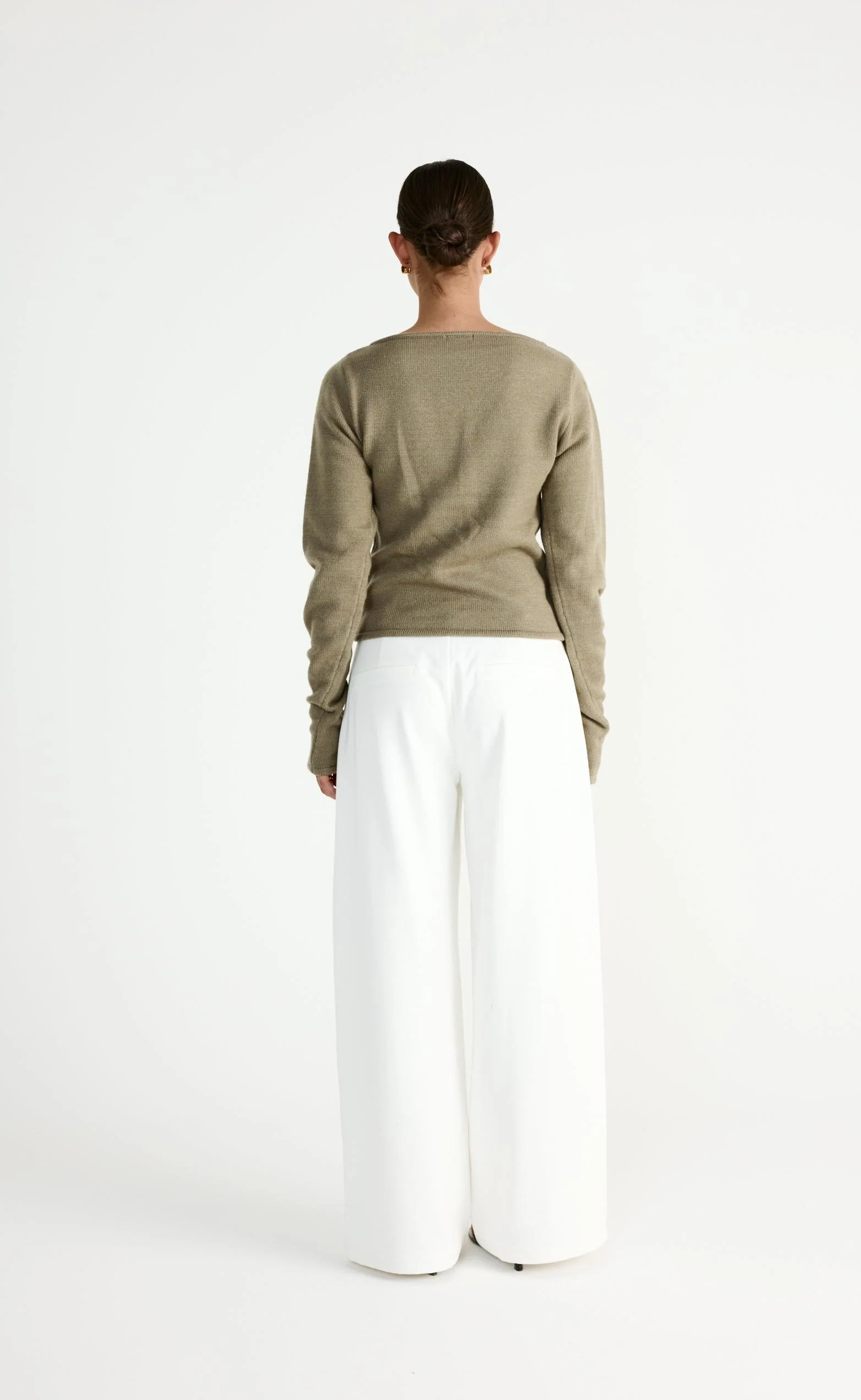 Wynter Long Sleeve Top (Dusty Olive) - Image 6