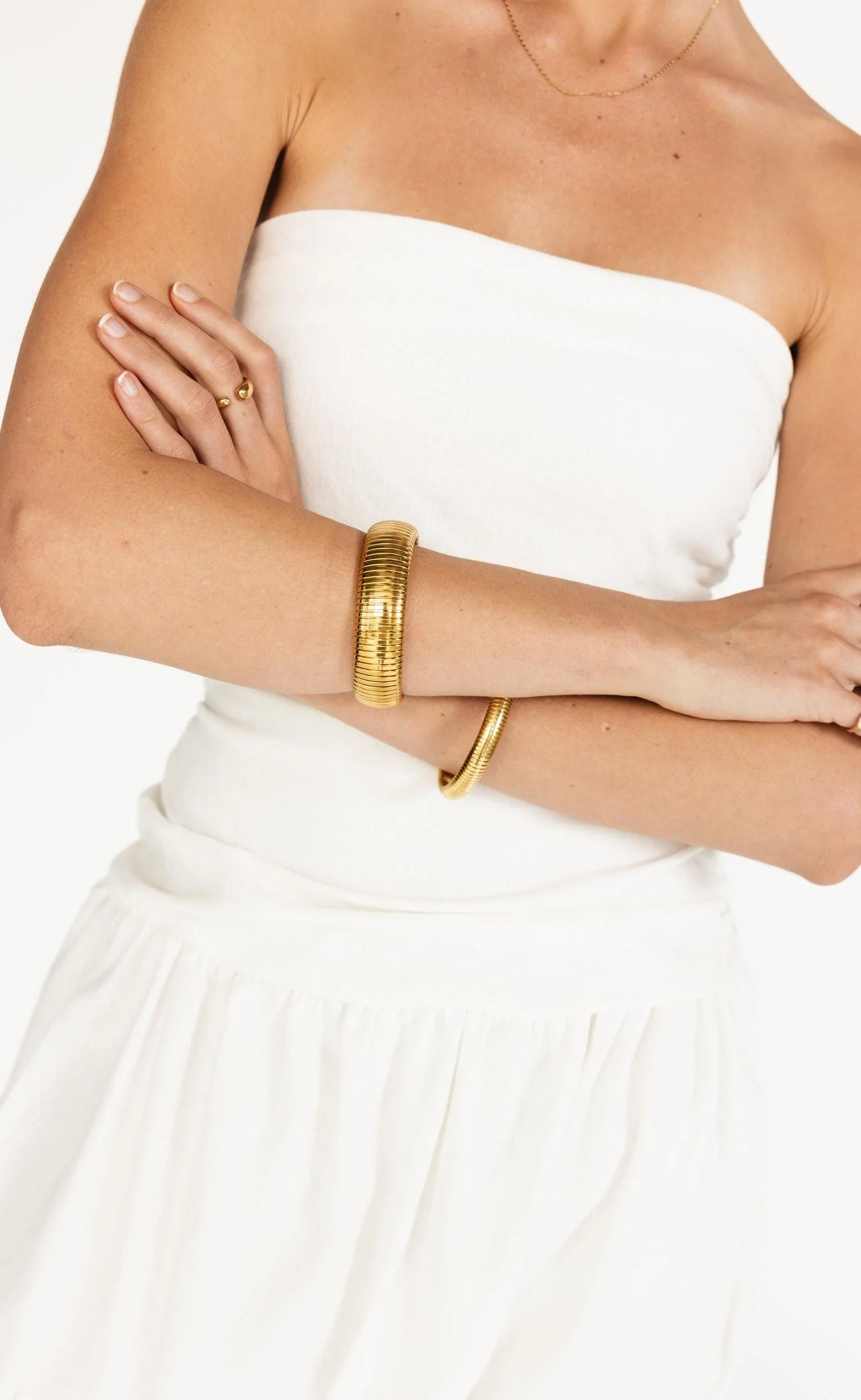 Yagya Mini Dress (White) - Image 7