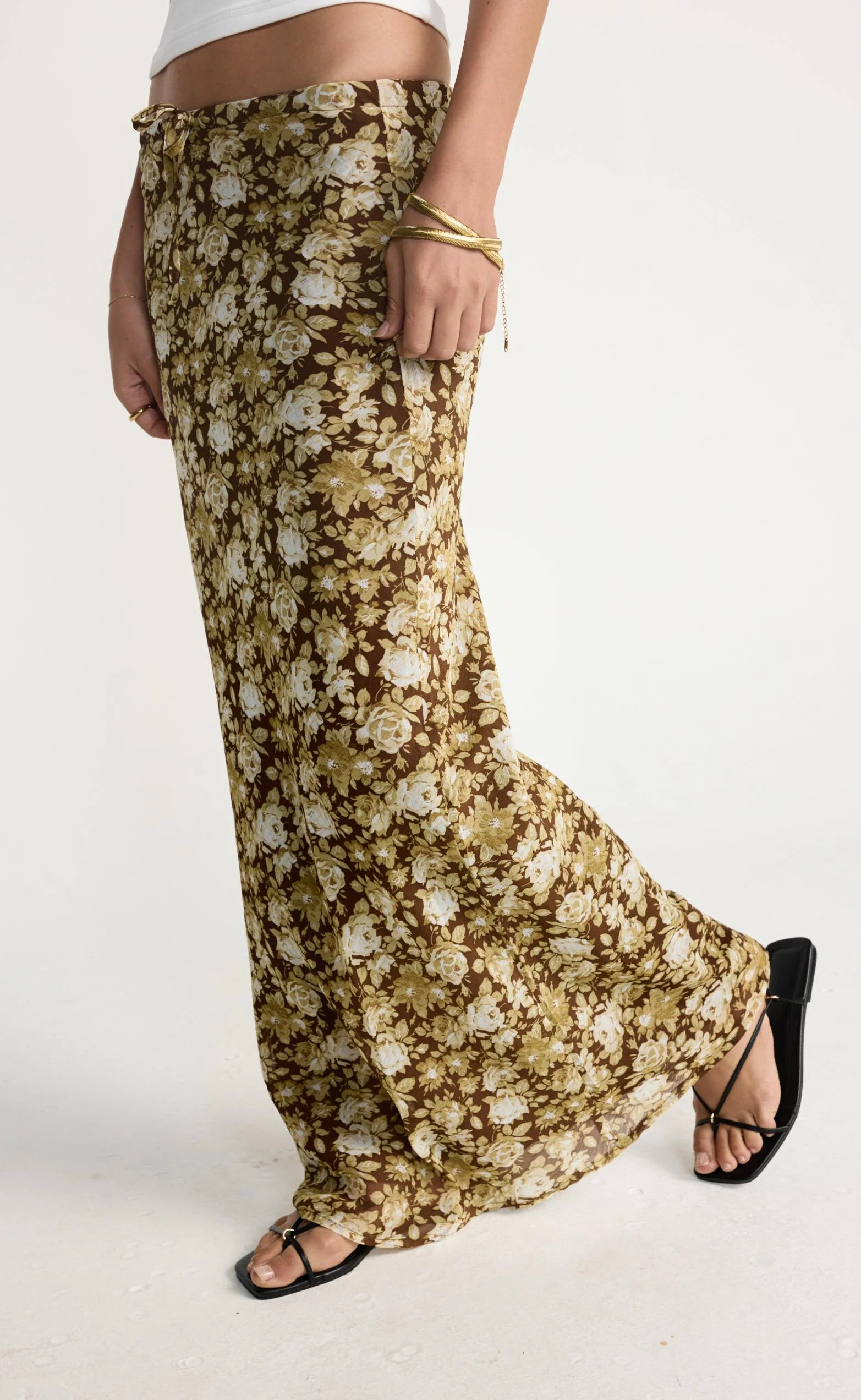 Zaya Maxi Skirt (Marigold) - Image 3