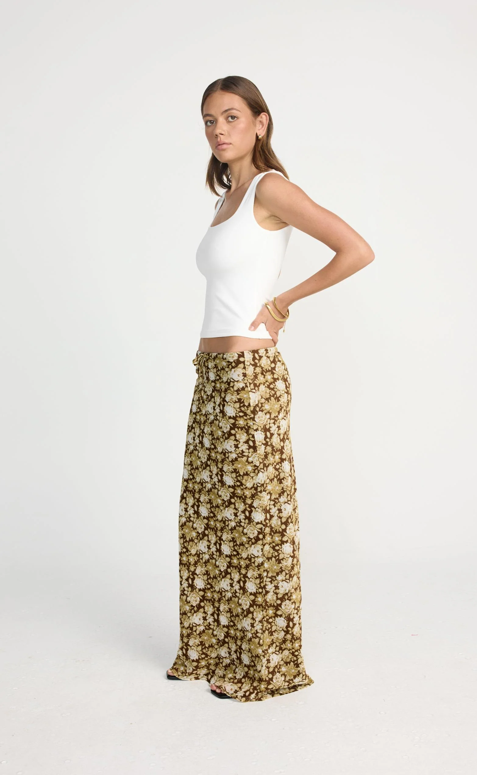 Zaya Maxi Skirt (Marigold) - Image 4