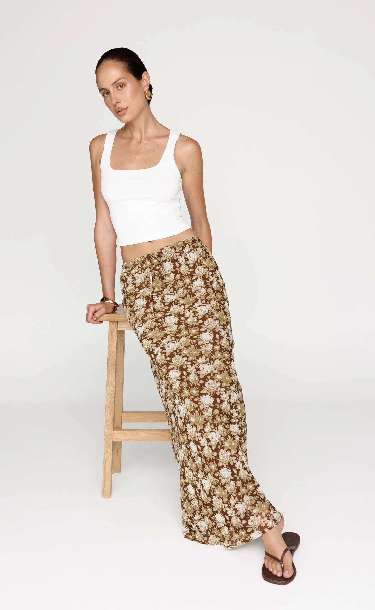 Zaya Maxi Skirt (Marigold) - Image 9