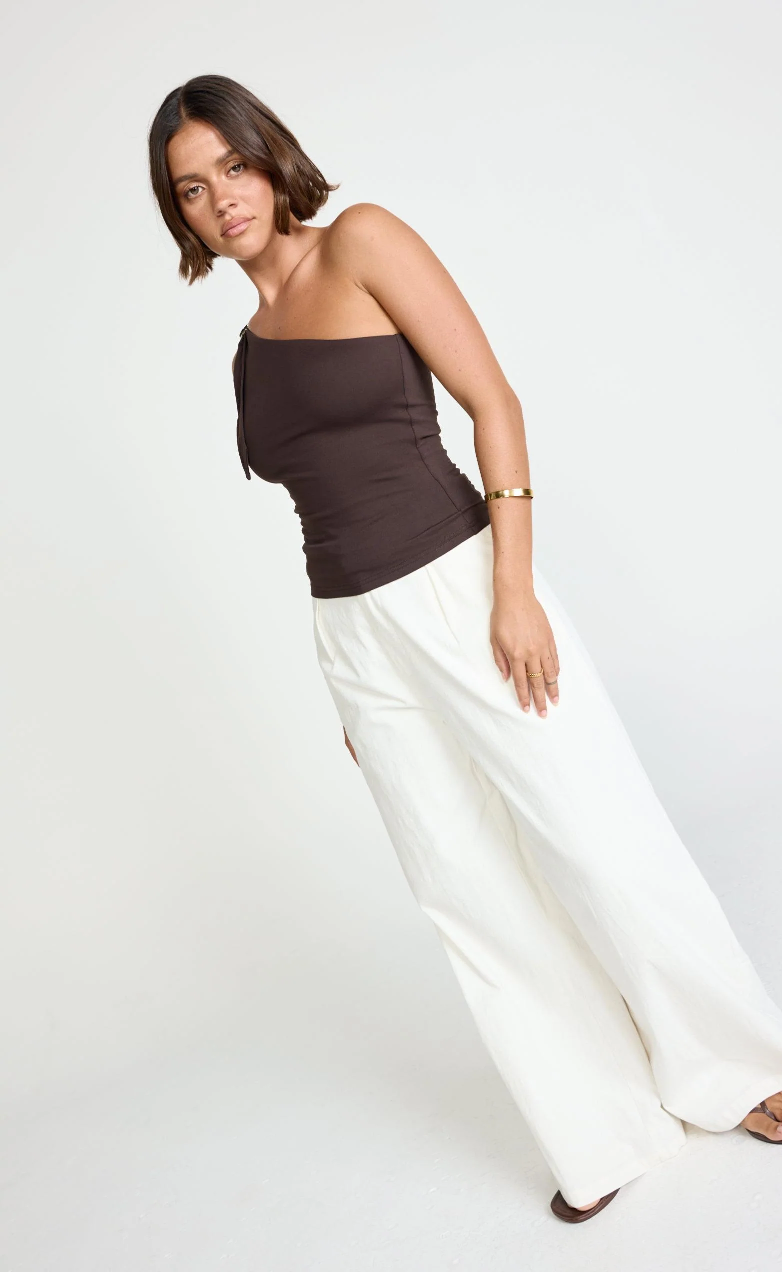 Zuelia Top (Chocolate) - Image 7